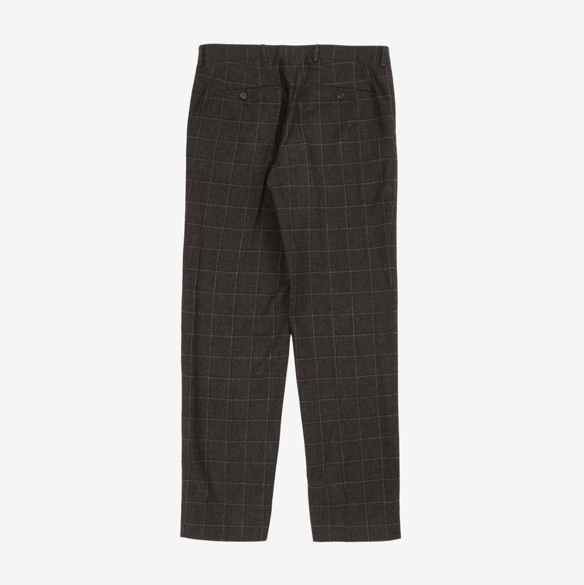 Wool Check Suit (Saks Fifth Avenue)