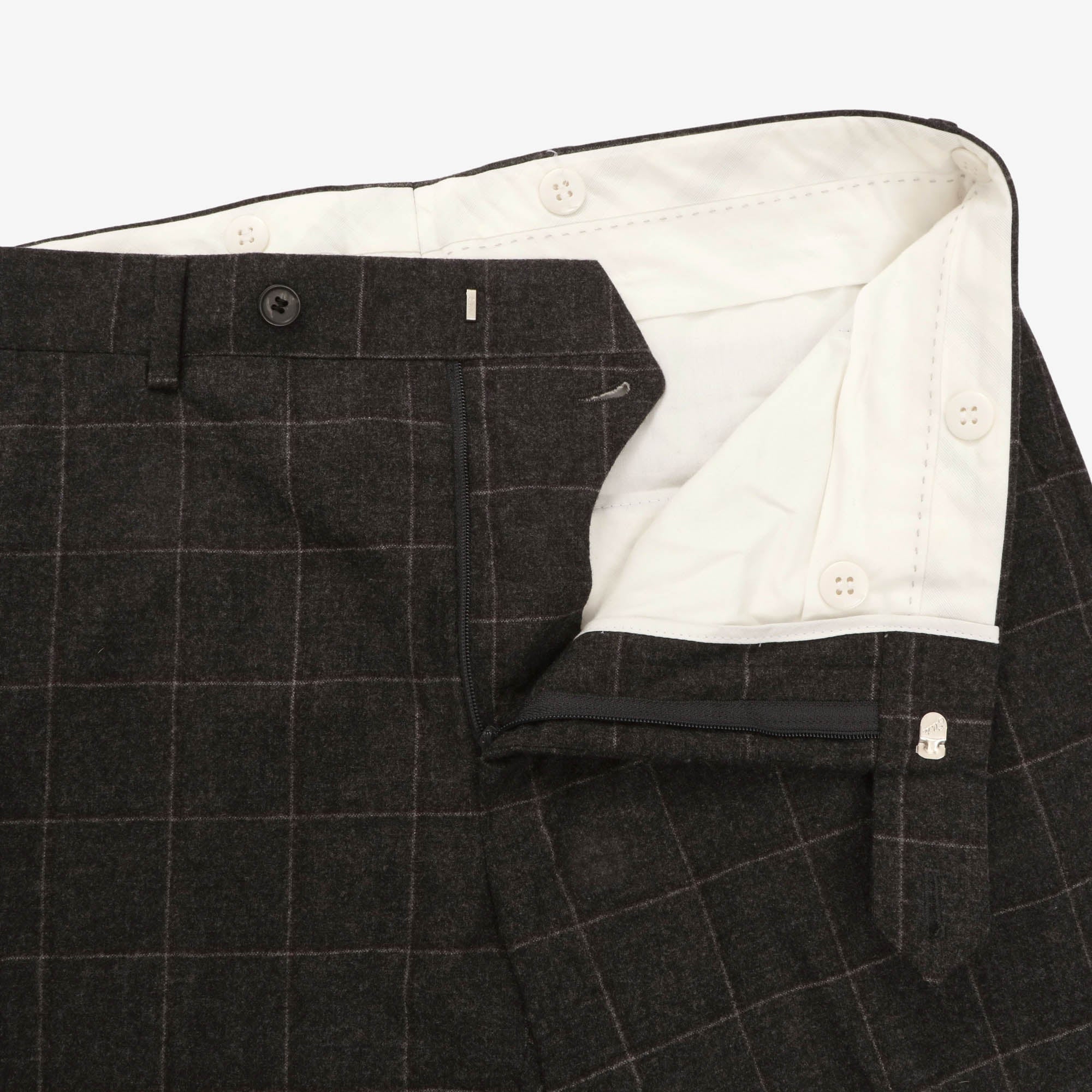 Wool Check Suit (Saks Fifth Avenue)