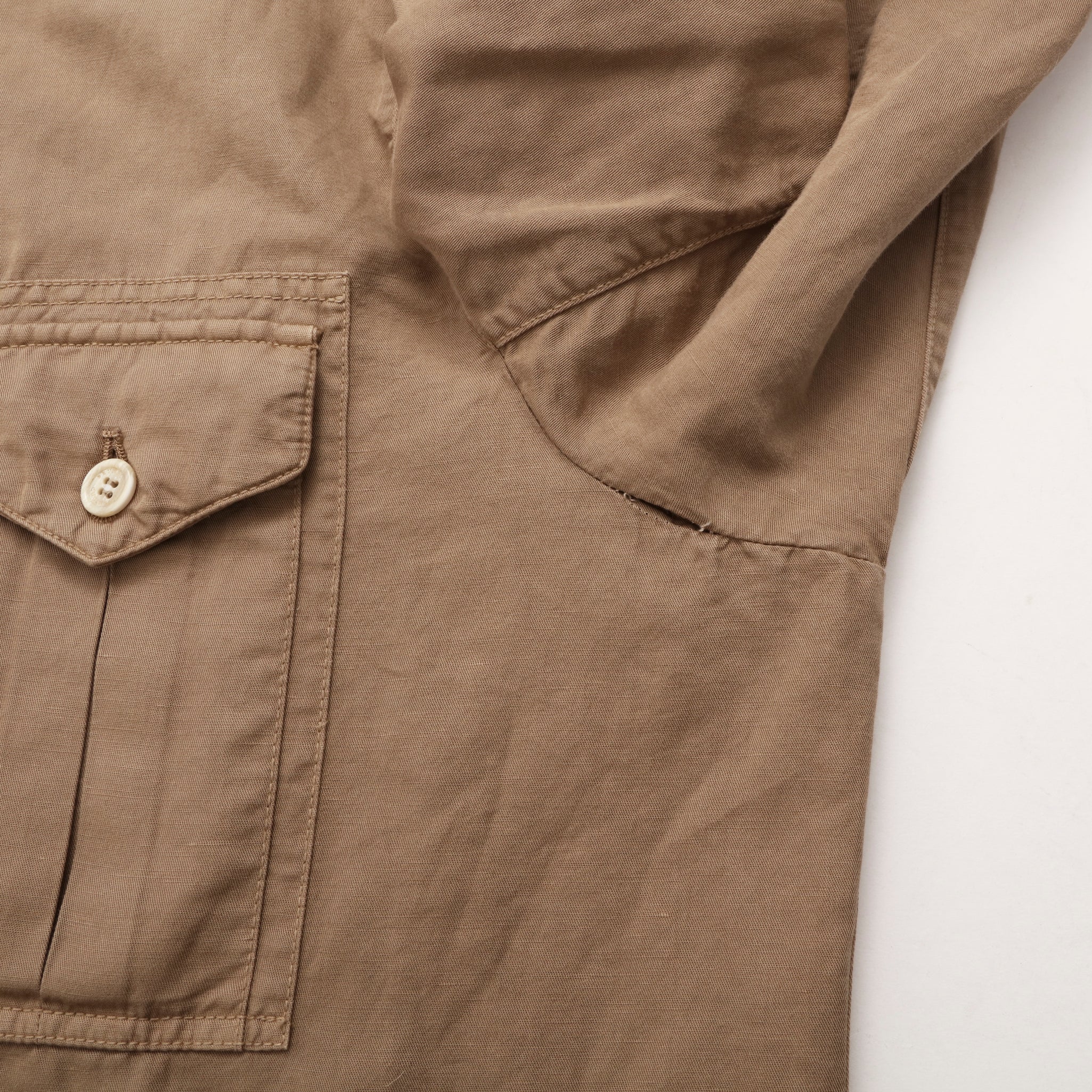 Linen Blend Overshirt