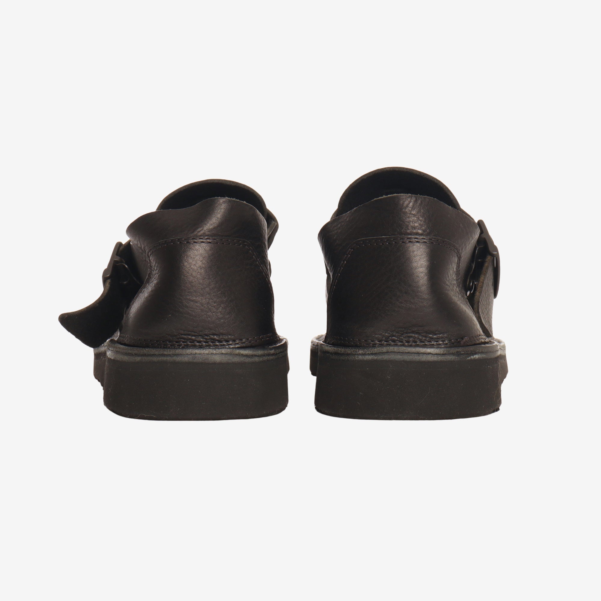 Leather Buckle Shoes