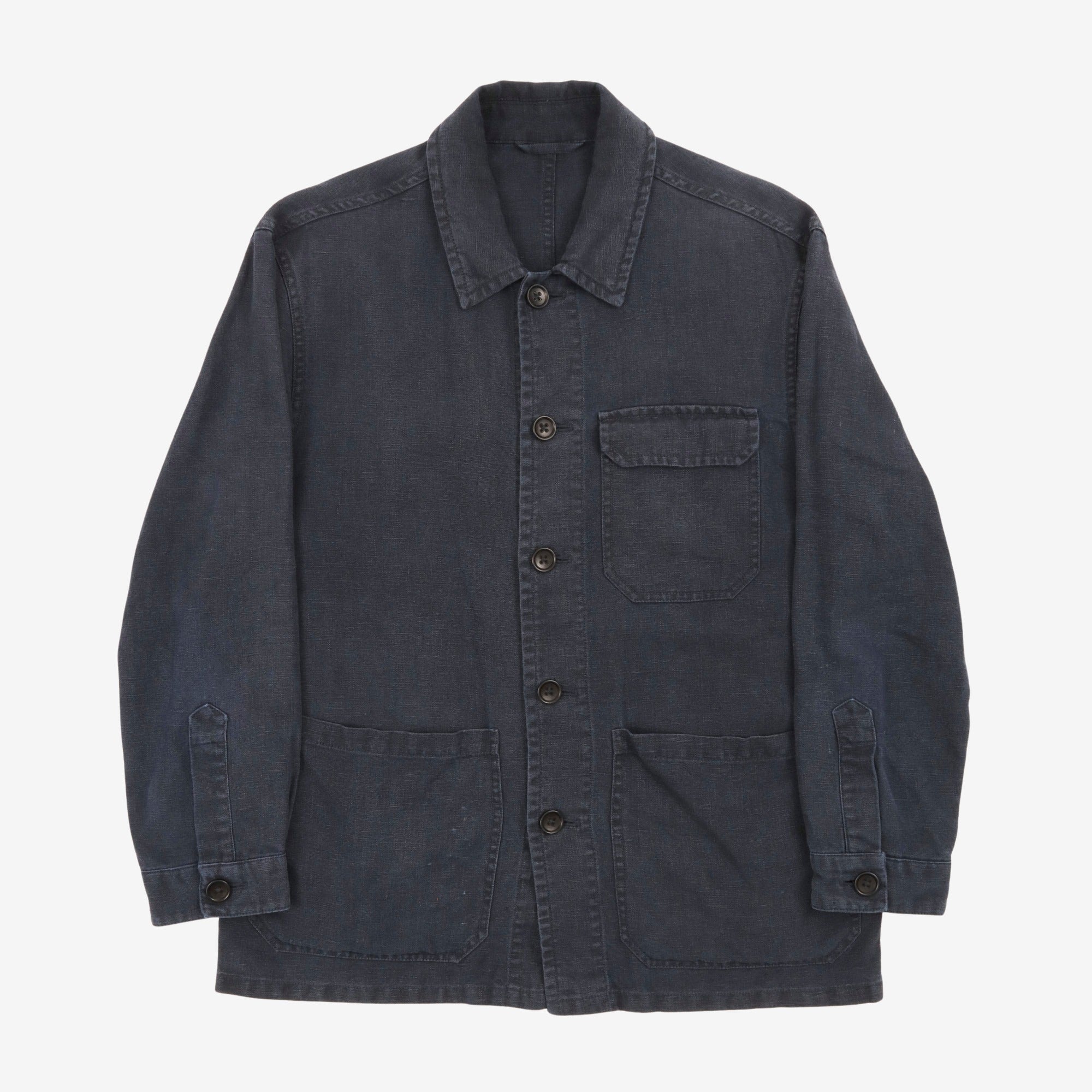 Linen Chore Jacket