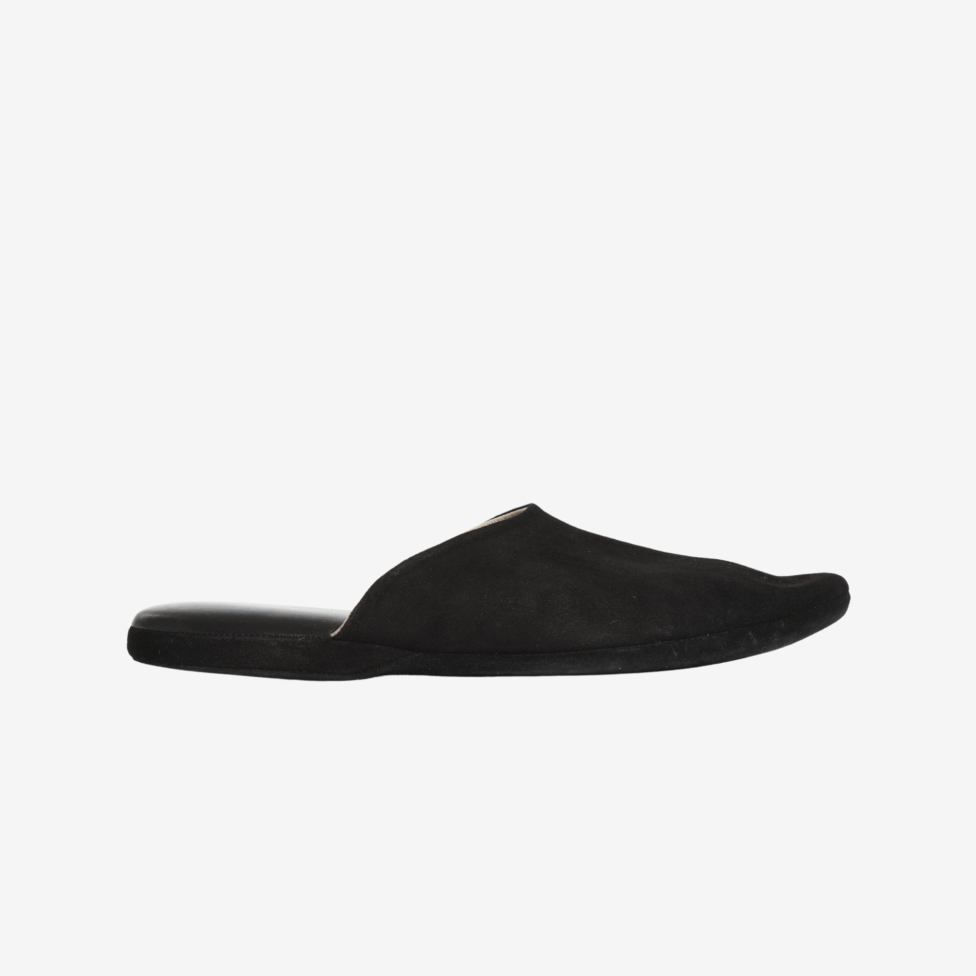 Suede Padded Slippers