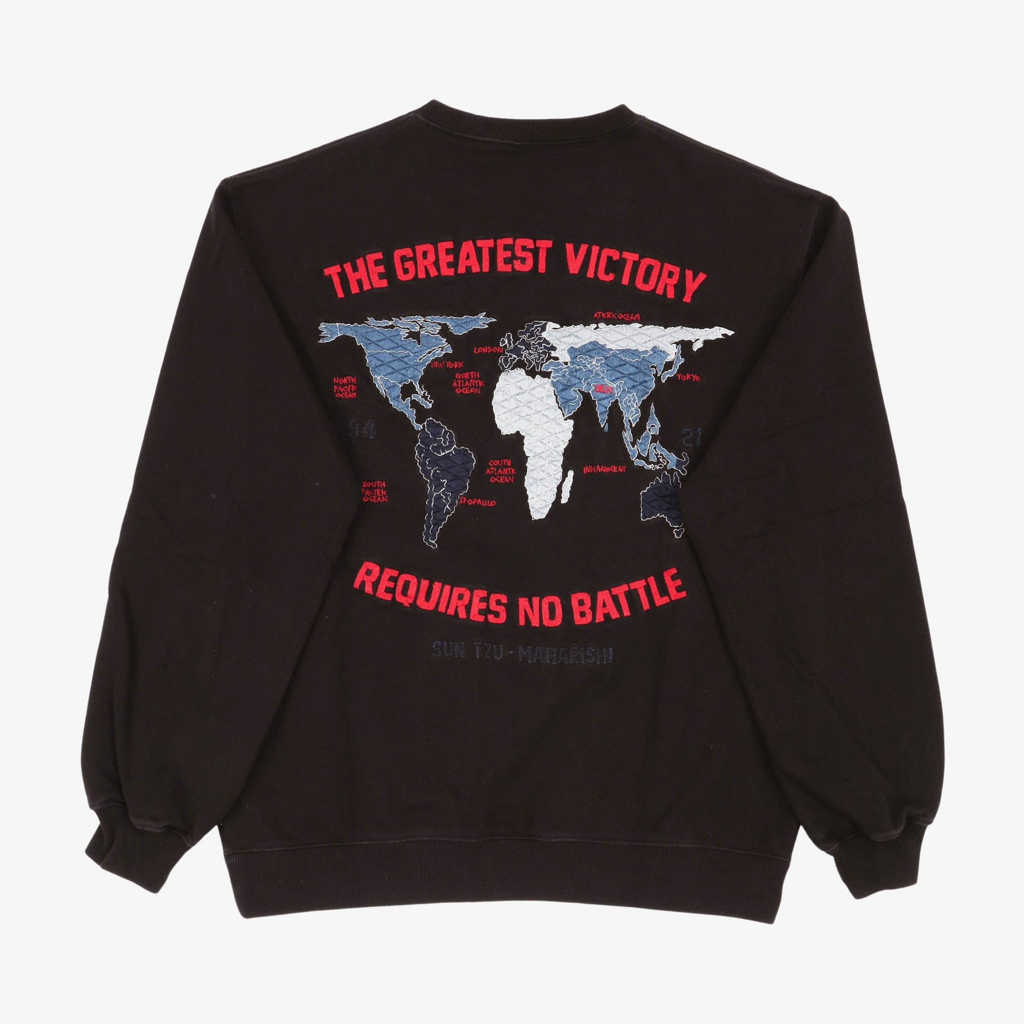The Art of War Embroidered Sweatshirt