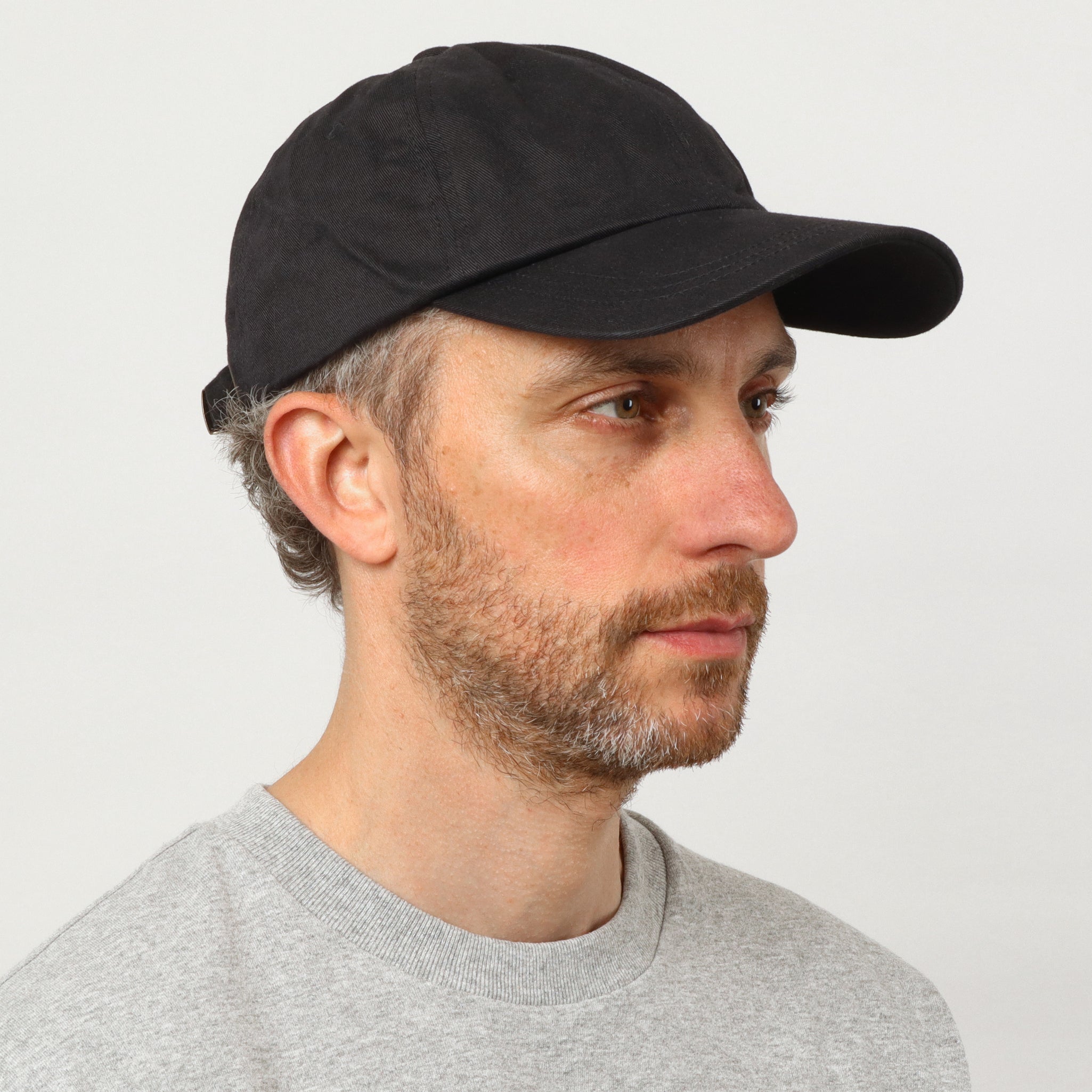 Sulfur Dyed Cap - Black (Made in Japan)