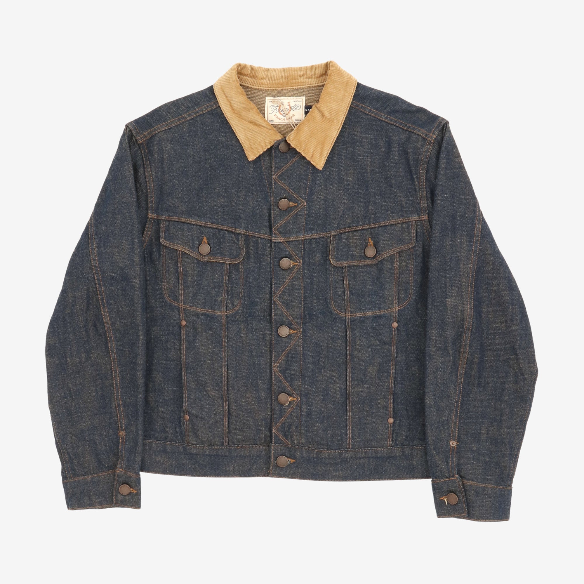 High Low 13oz Rinsed Jacket