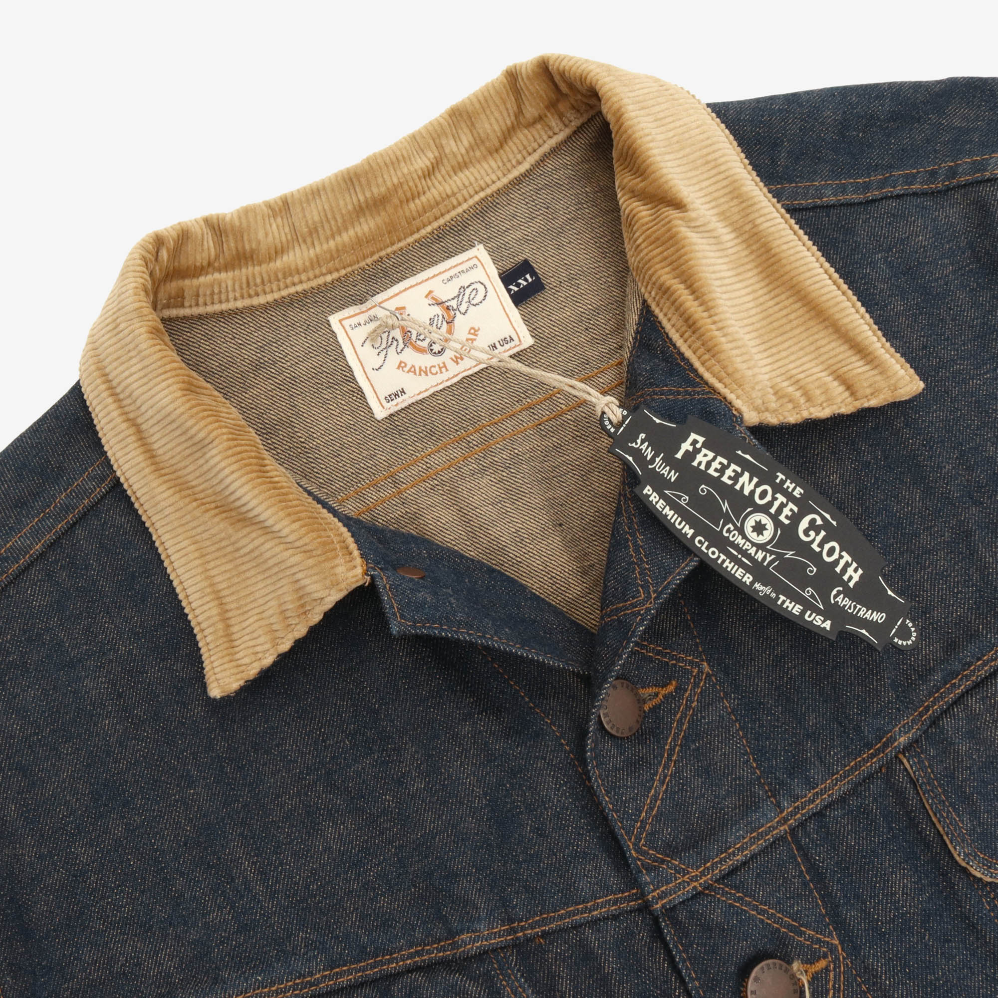 High Low 13oz Rinsed Jacket