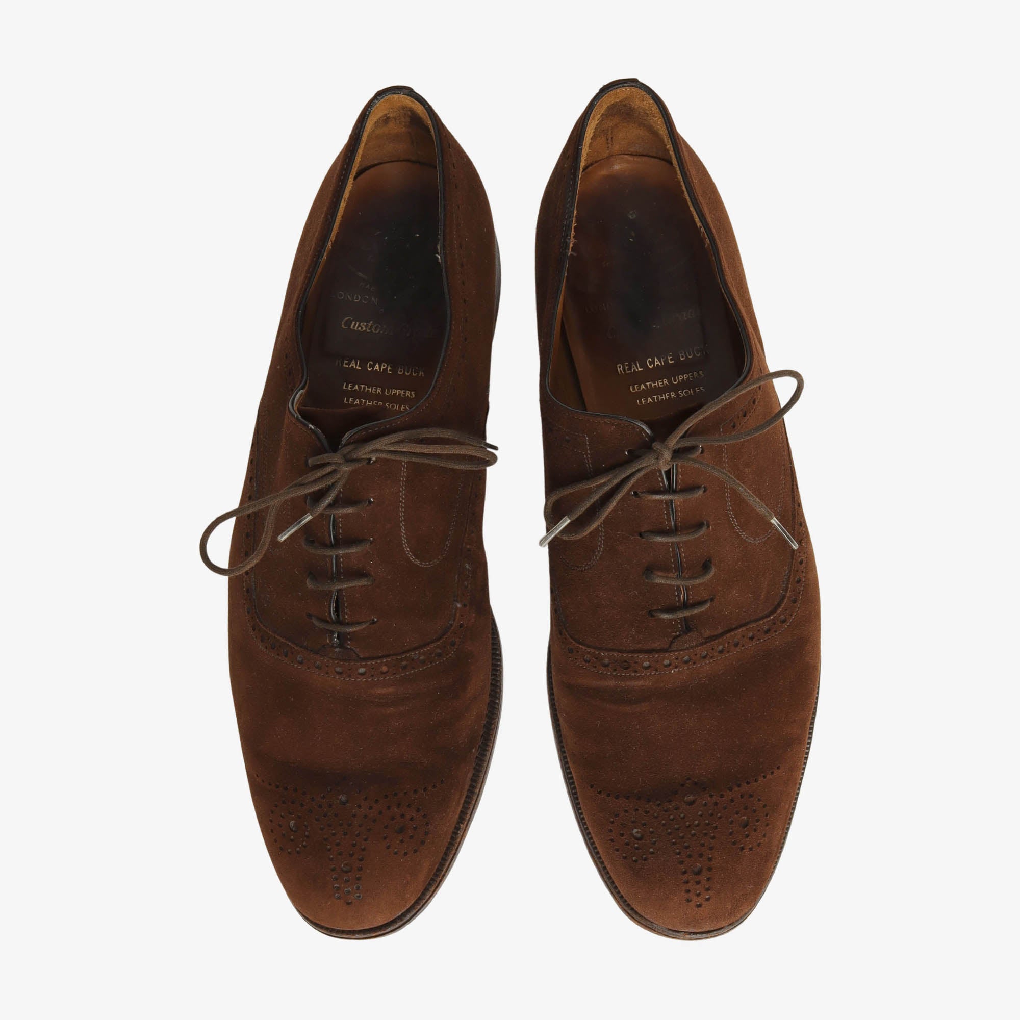 Suede Brogue Oxford