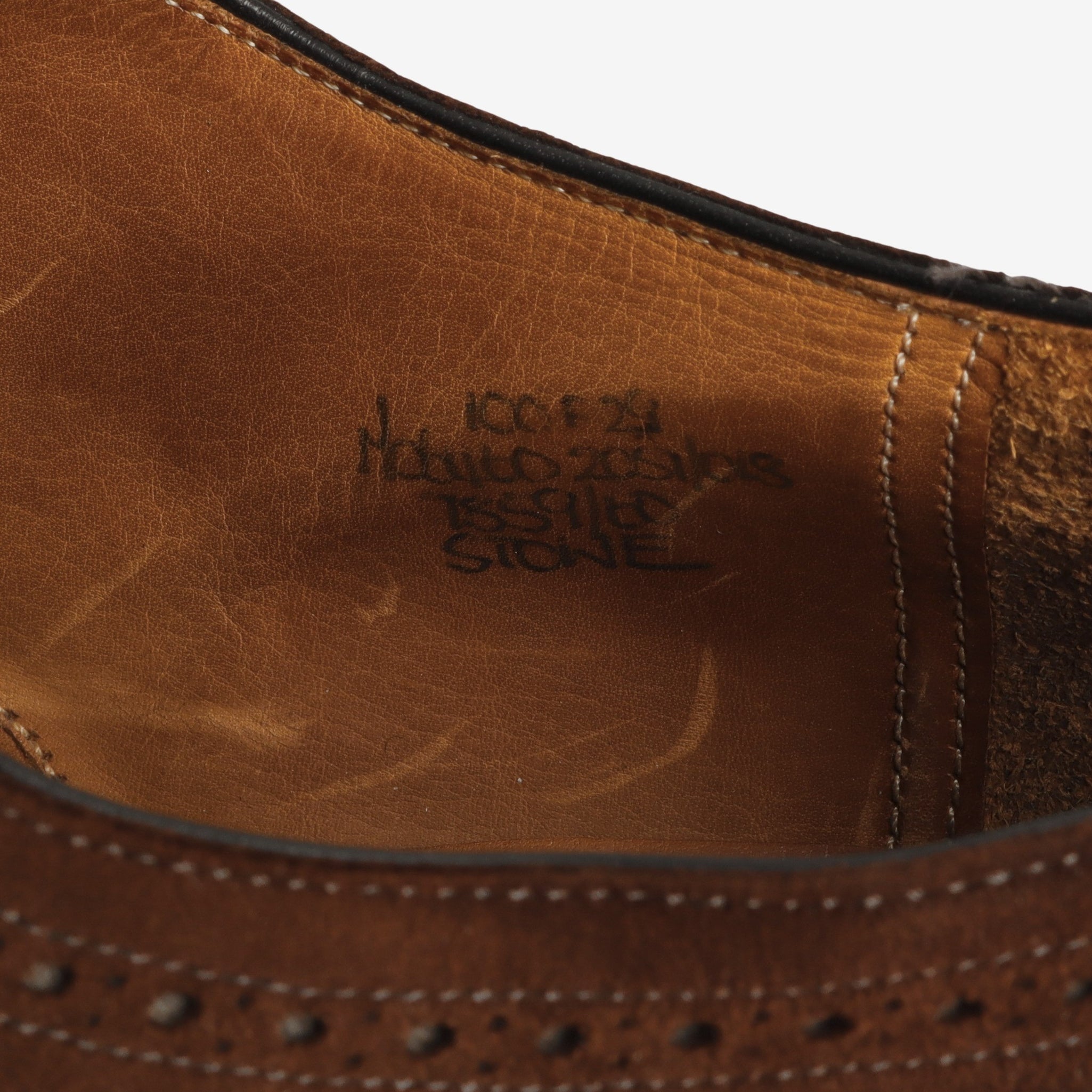 Suede Brogue Oxford
