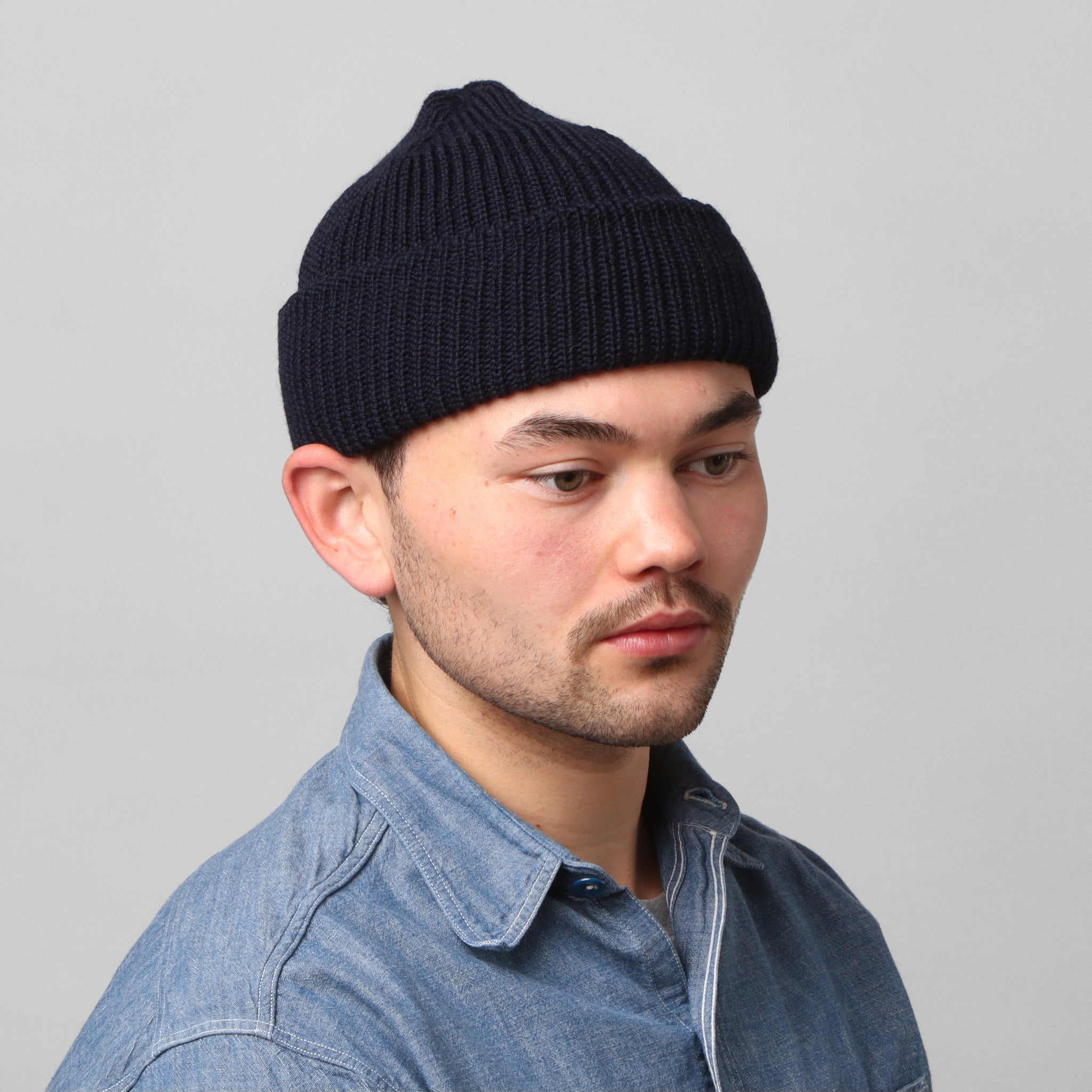 Merino Service Watchcap - Red/Black