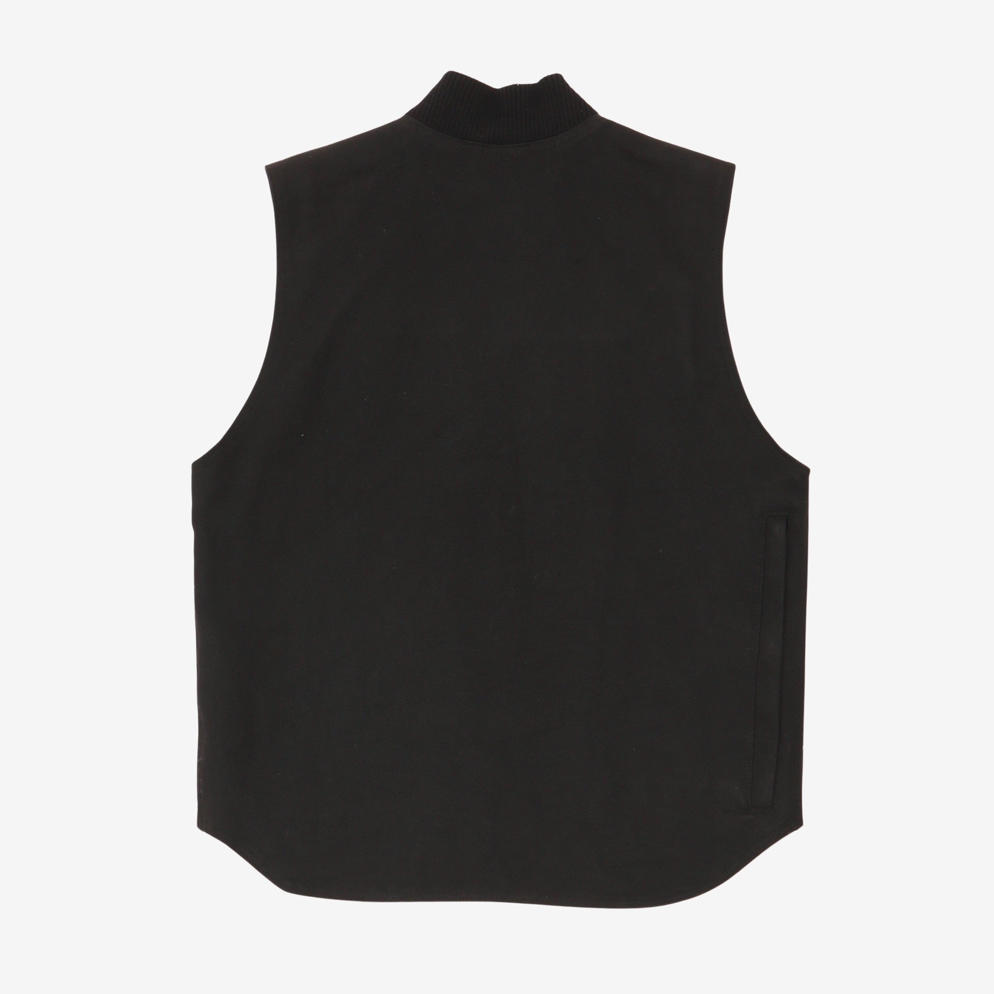 Waxed Lined Zip Vest