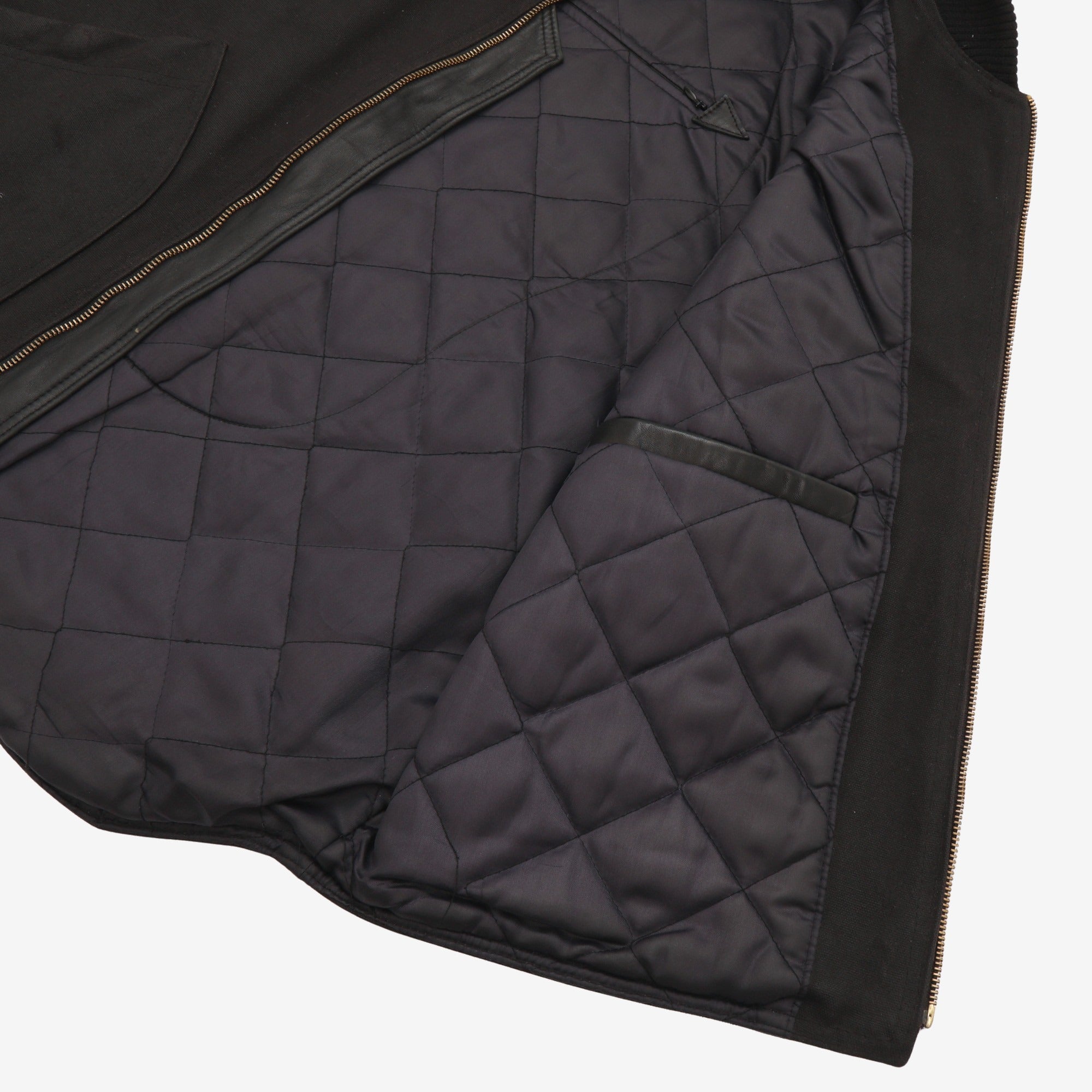 Waxed Lined Zip Vest