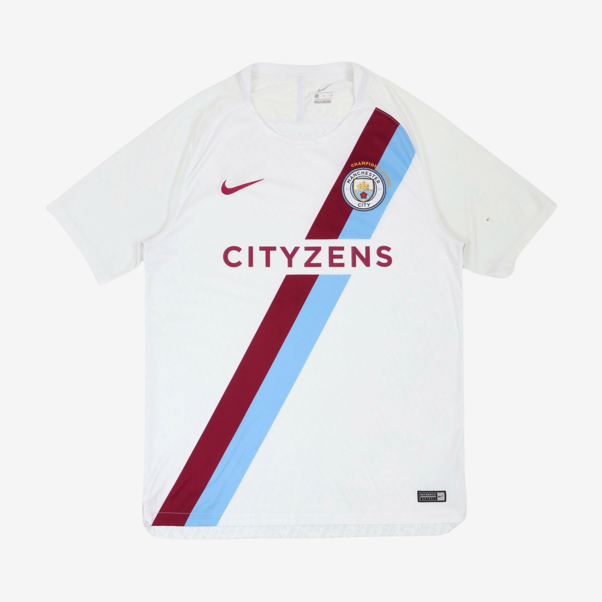Man City Champions Pre Match Training Shirt
