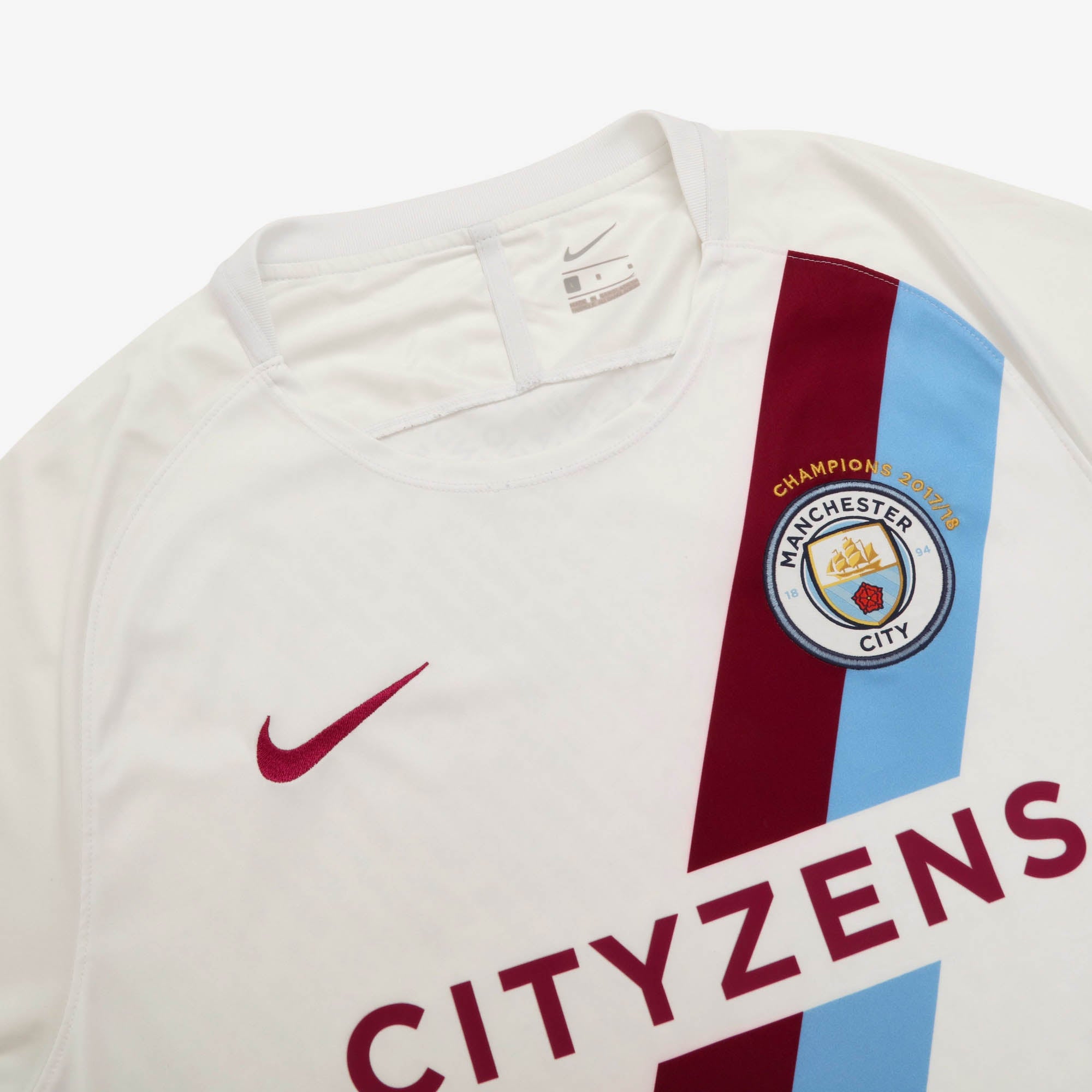 Man City Champions Pre Match Training Shirt