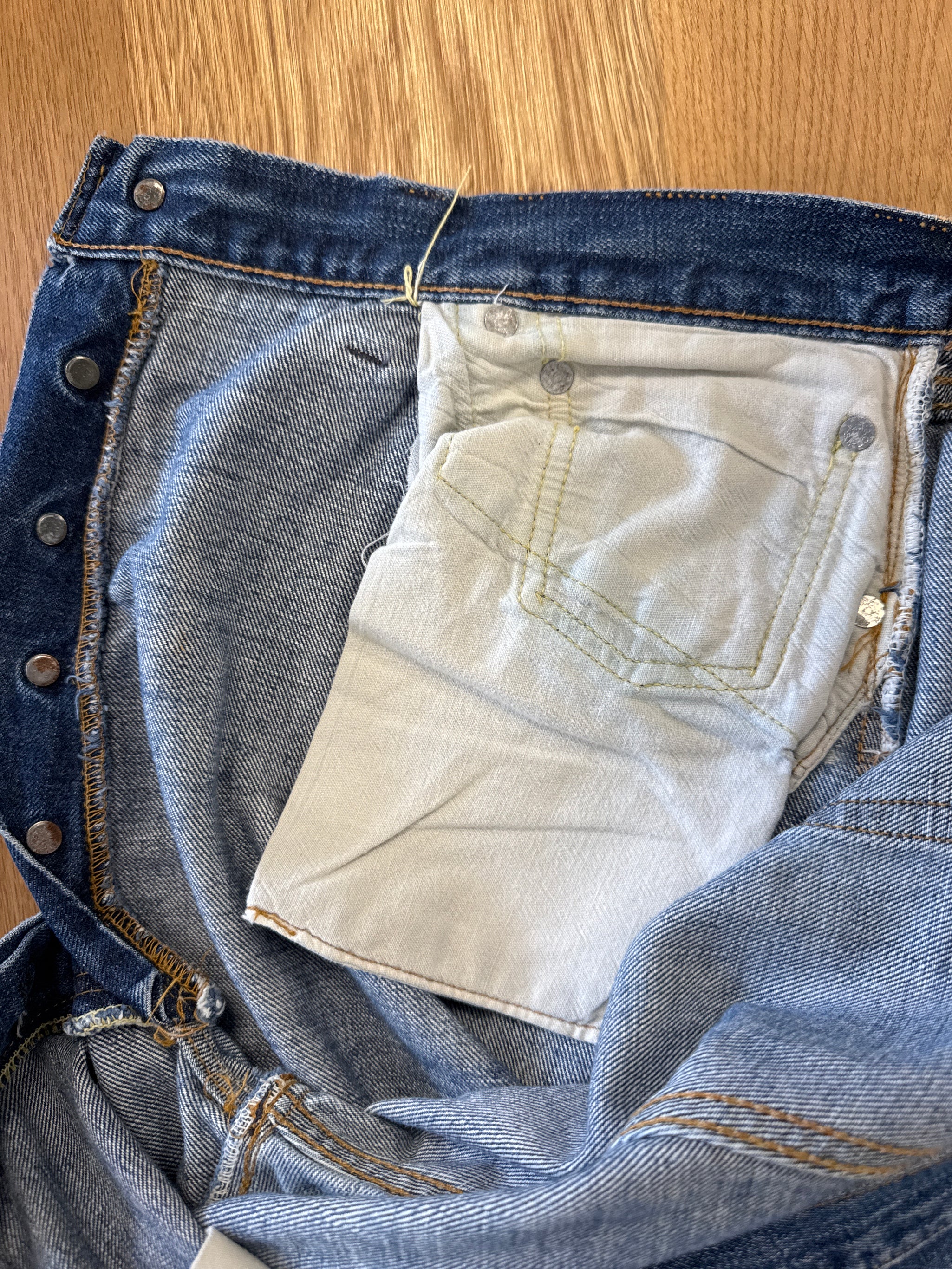 Vintage 60s Big E Lot 501 Jeans USA (36W x 27L)