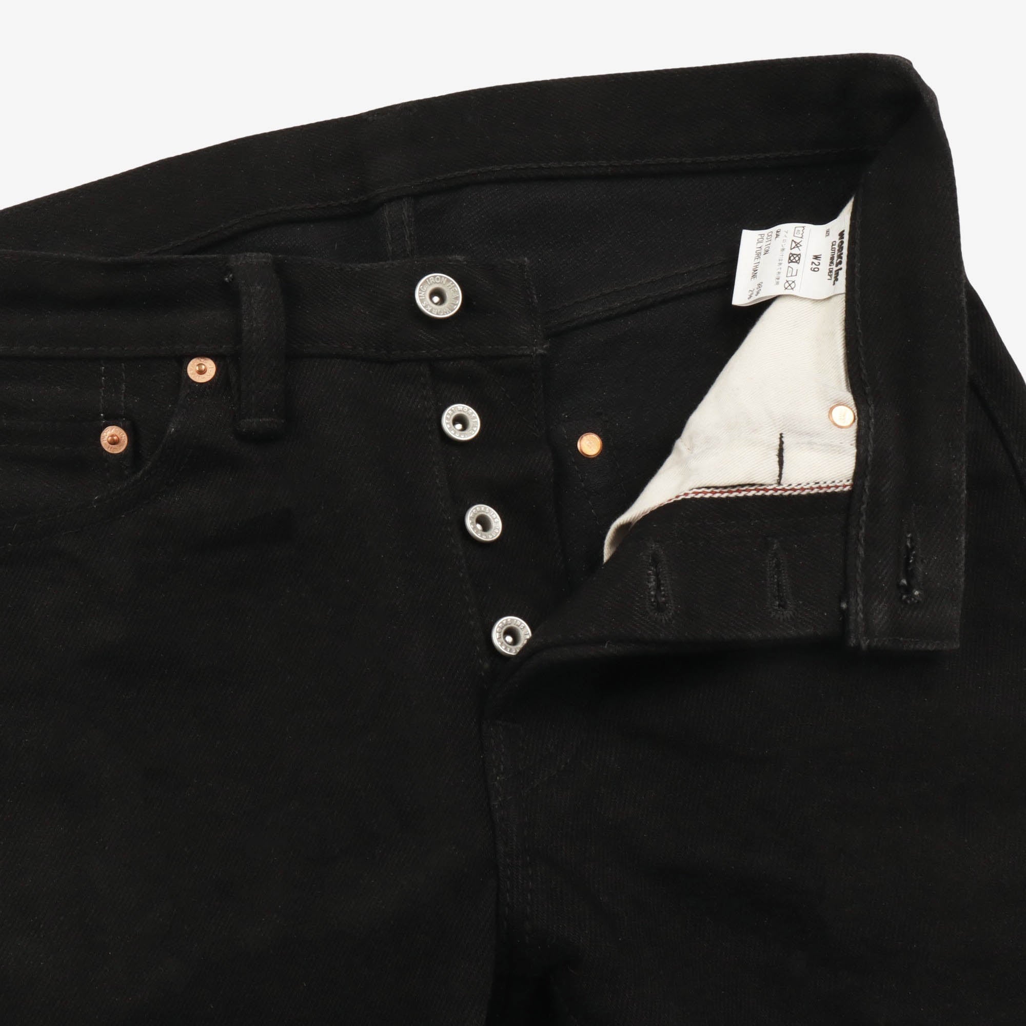 21oz Slim Cut Selvedge Denim