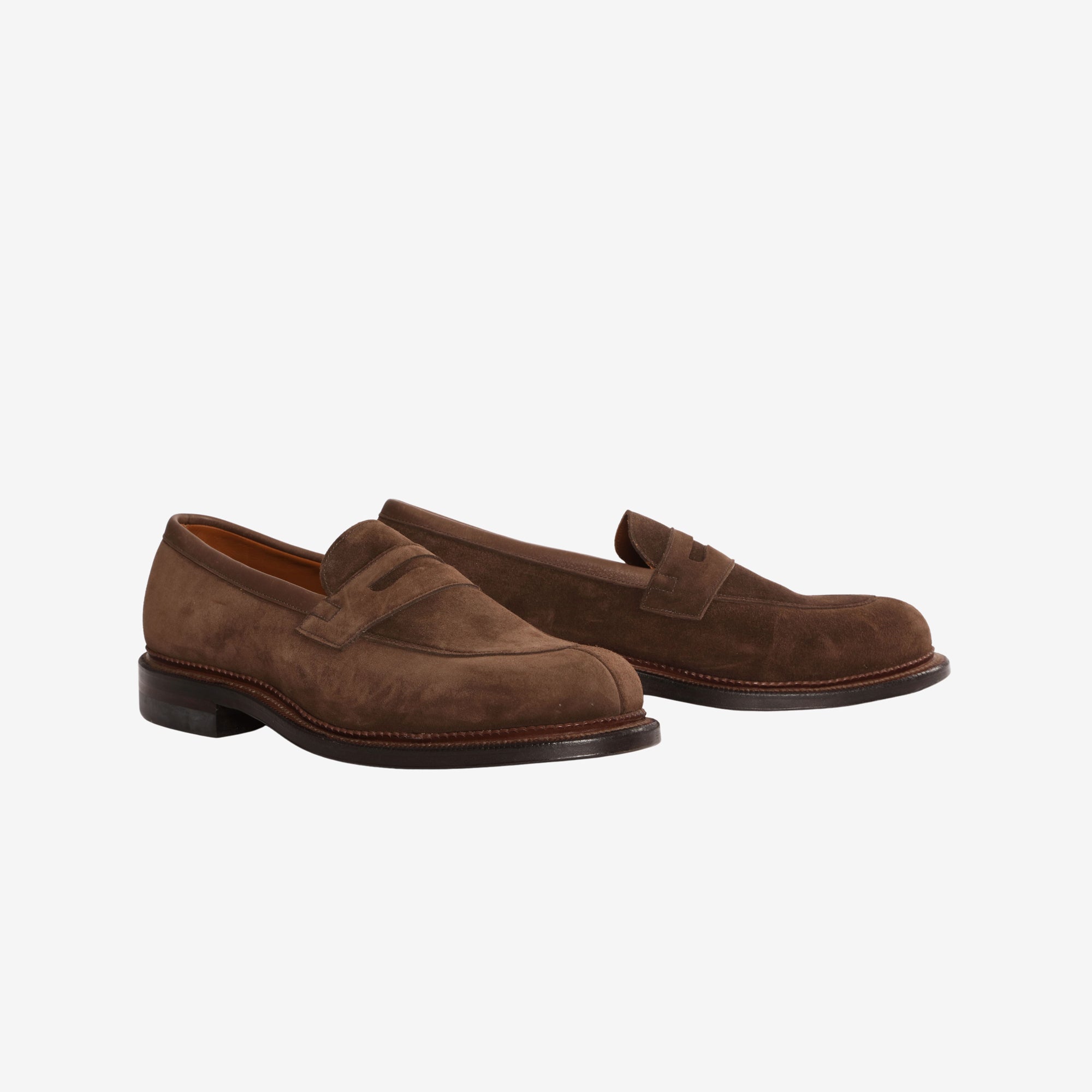Bristol Loafer - Dark Brown Suede (1905 Last)