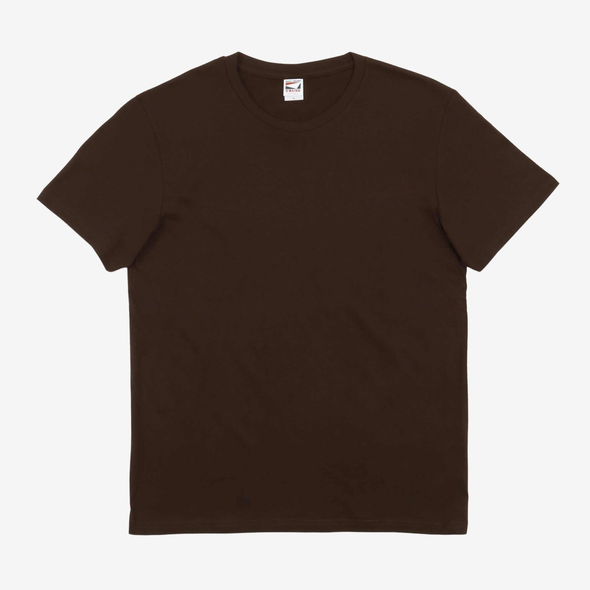 Cotton T-Shirt - Dark Brown
