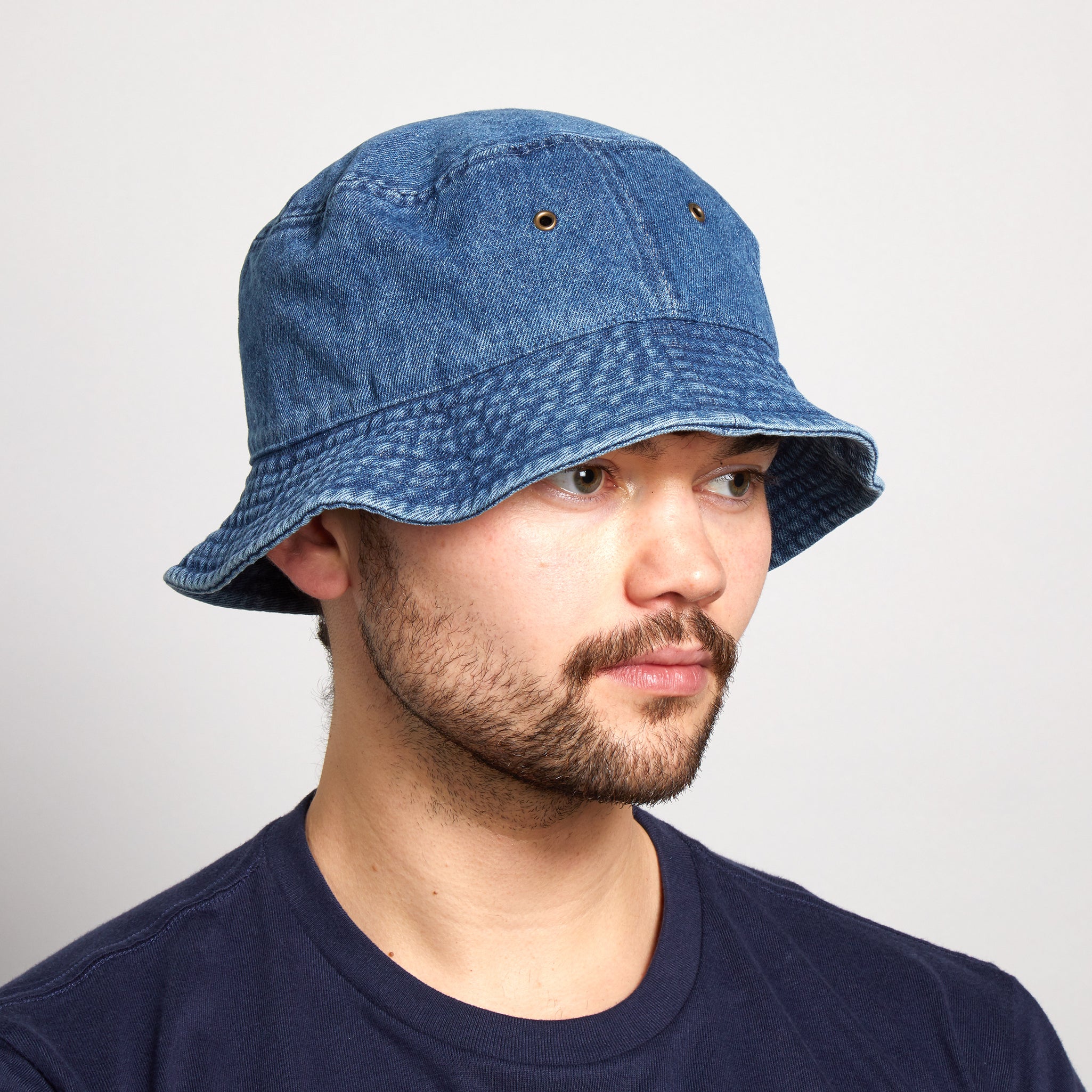 Denim Bucket Hat (Mid Denim)