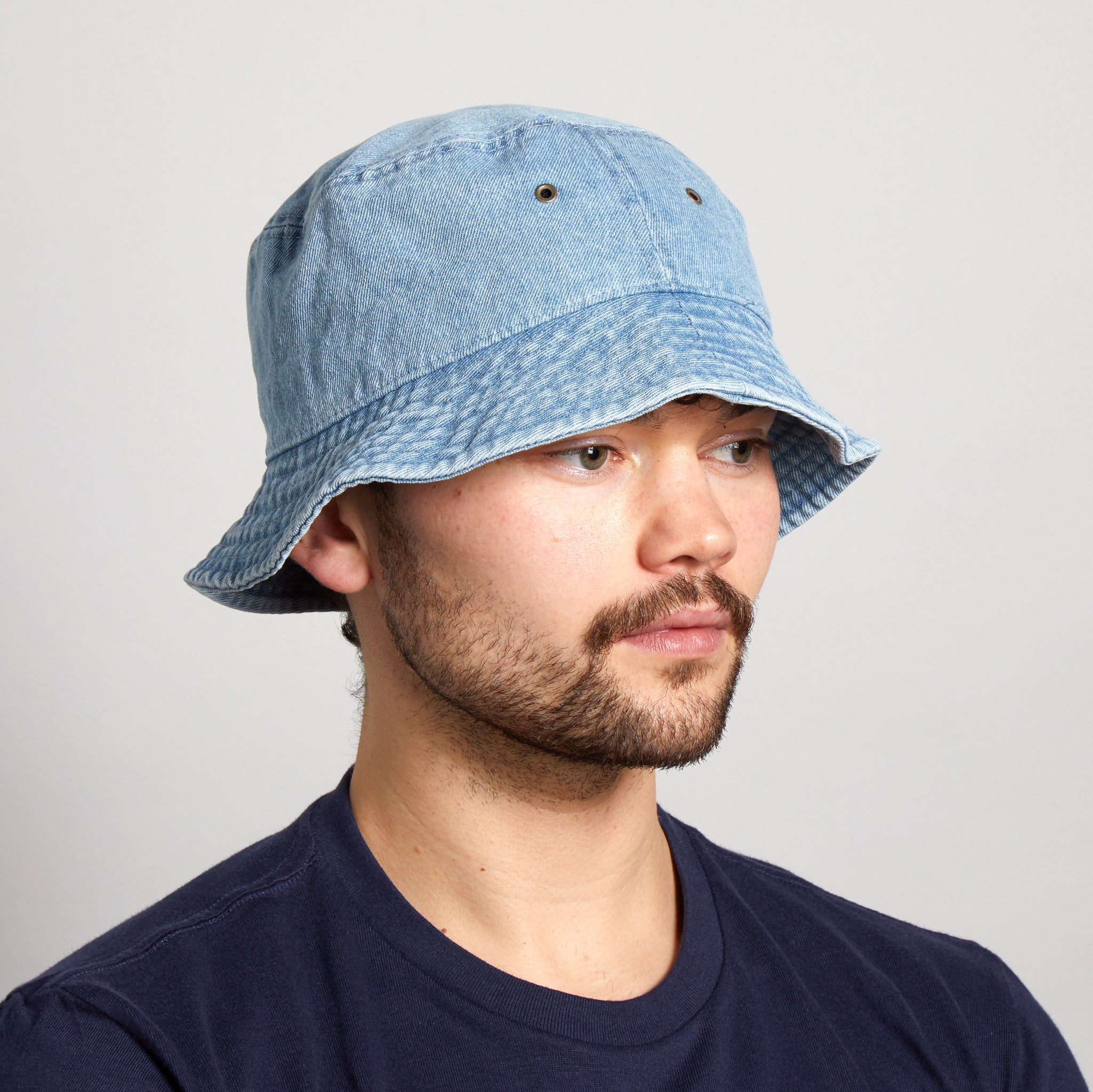 Denim Bucket Hat (Light Denim)