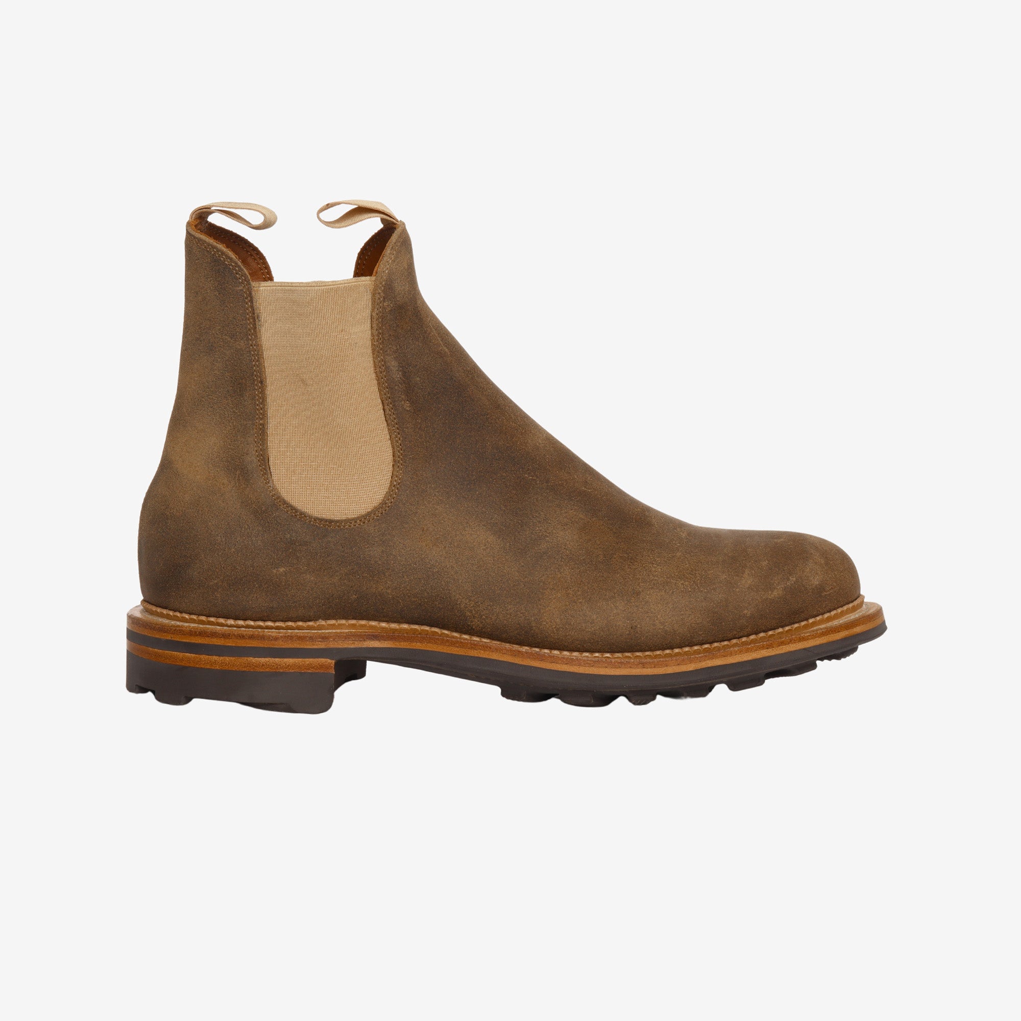 Chelsea Boot - Olive Wax (2030CH Last)