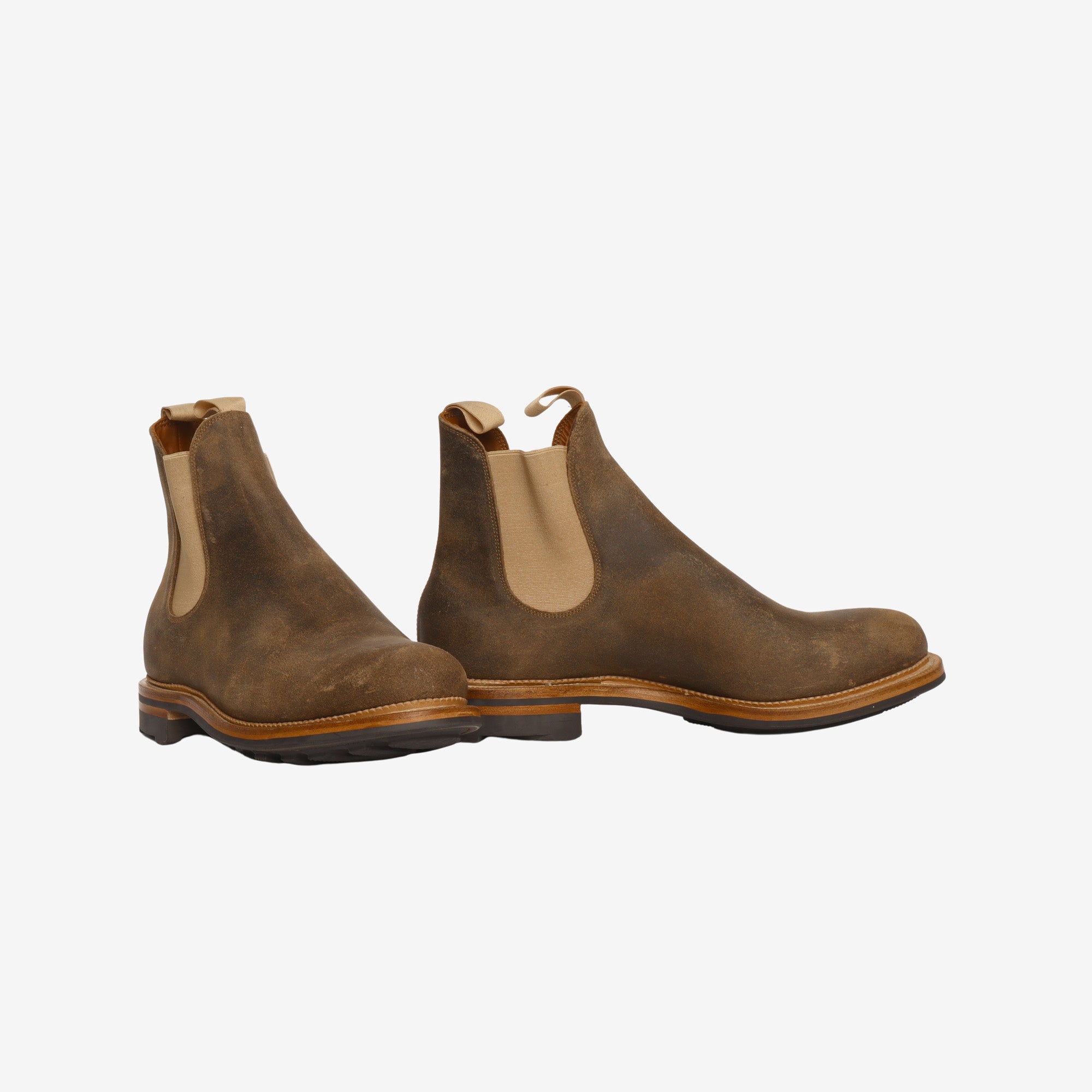 Chelsea Boot - Olive Wax (2030CH Last)