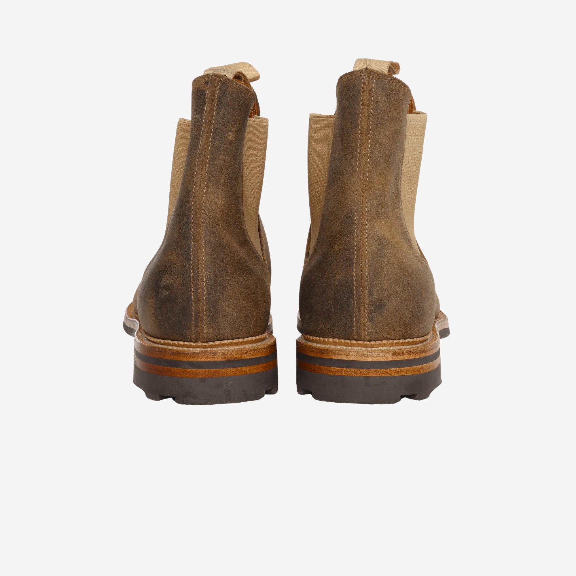 Chelsea Boot - Olive Wax (2030CH Last)