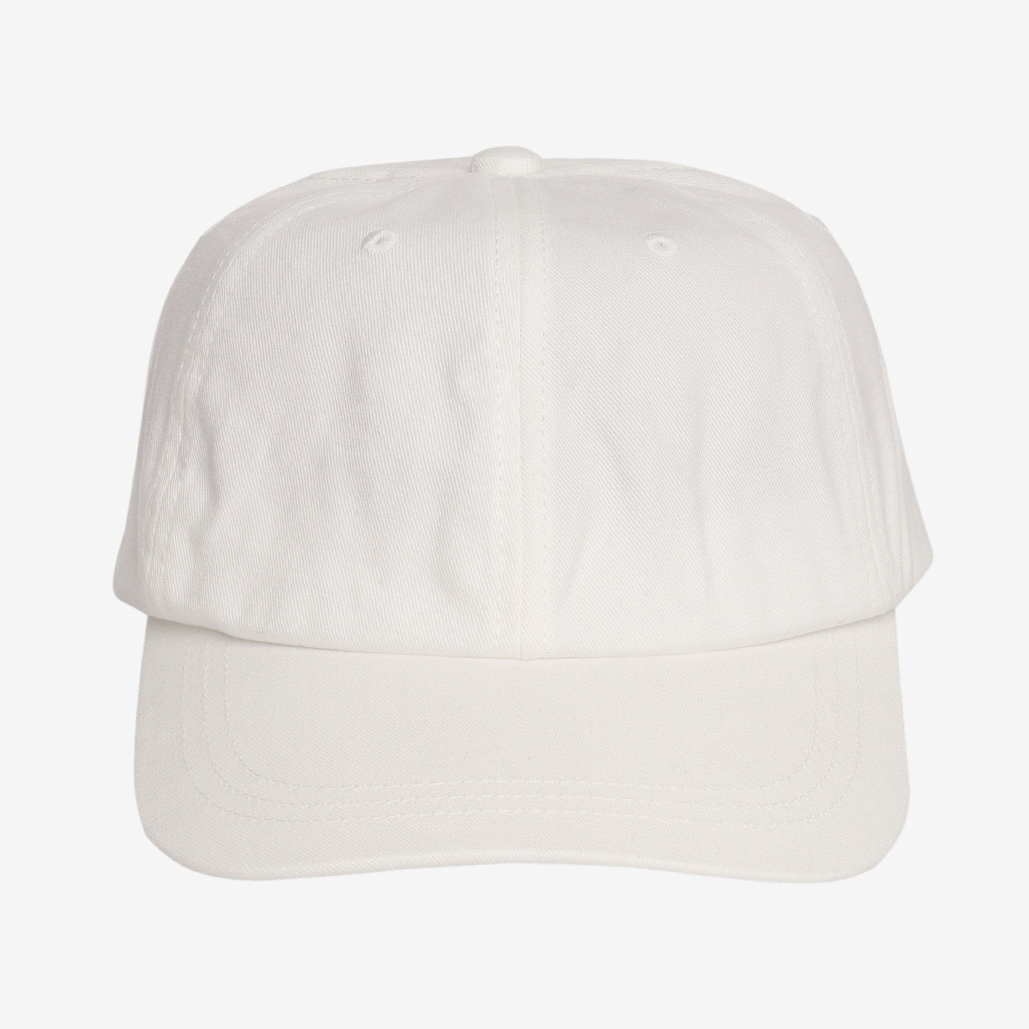 Sulfur Dyed Cap - White  (Made in Japan)