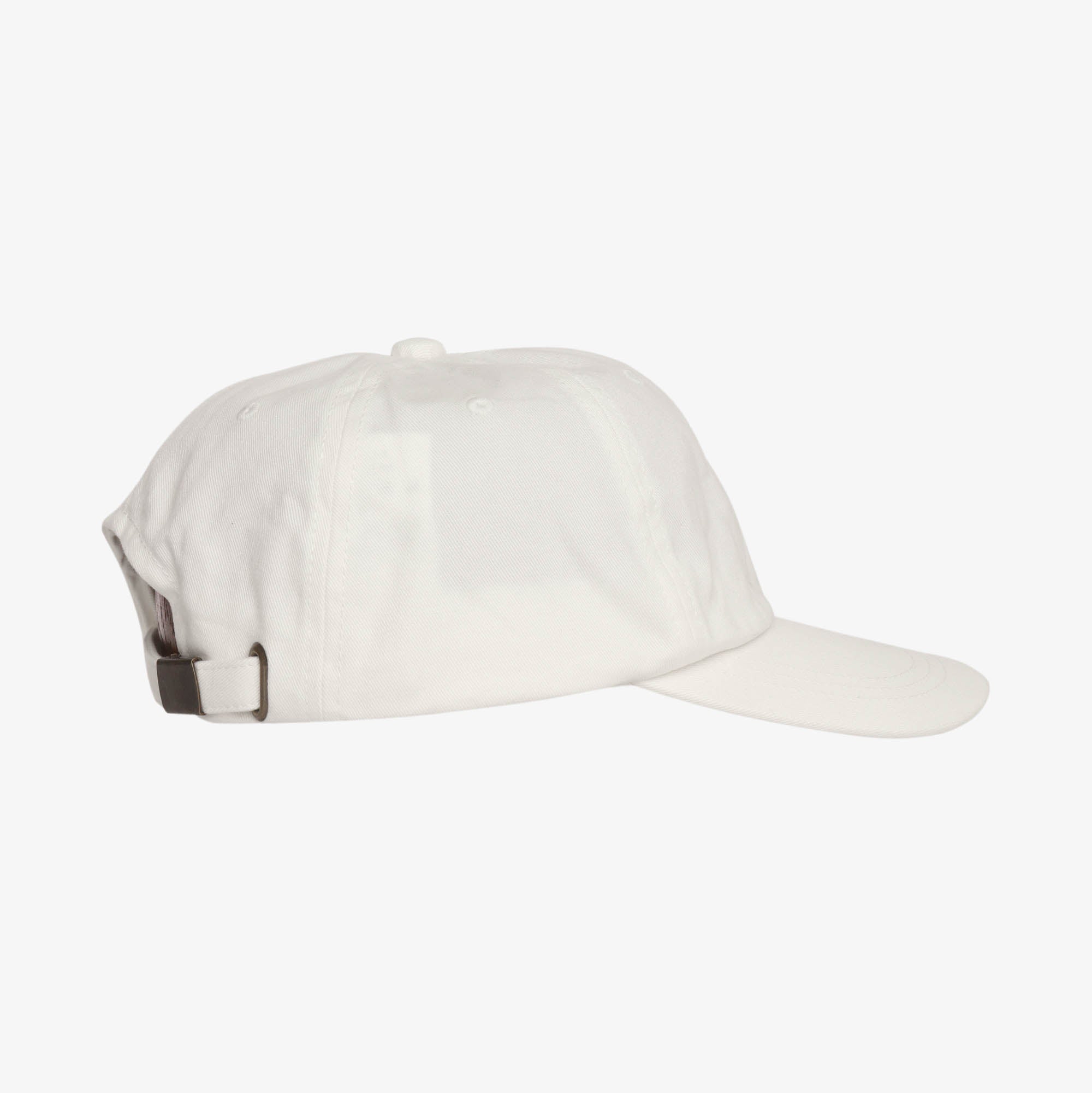 Sulfur Dyed Cap - White  (Made in Japan)