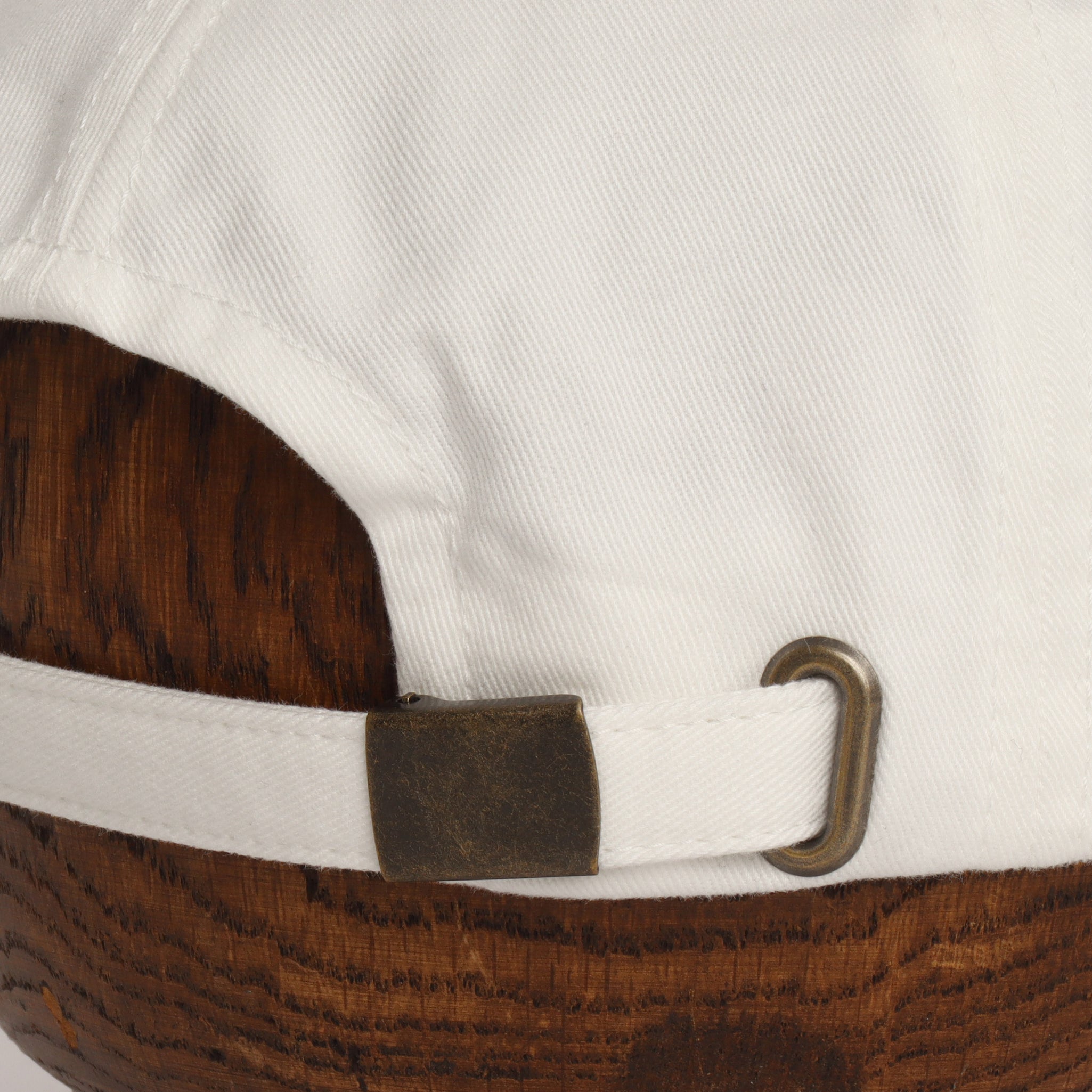 Sulfur Dyed Cap - White  (Made in Japan)