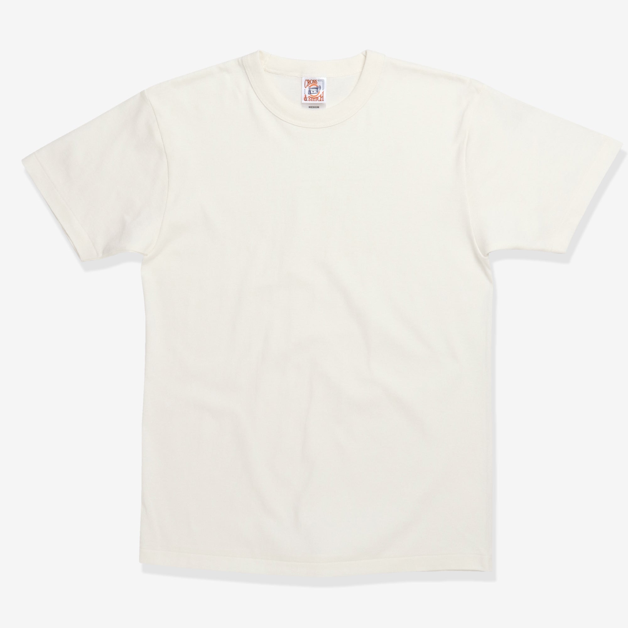 Ringer Tee - Ecru