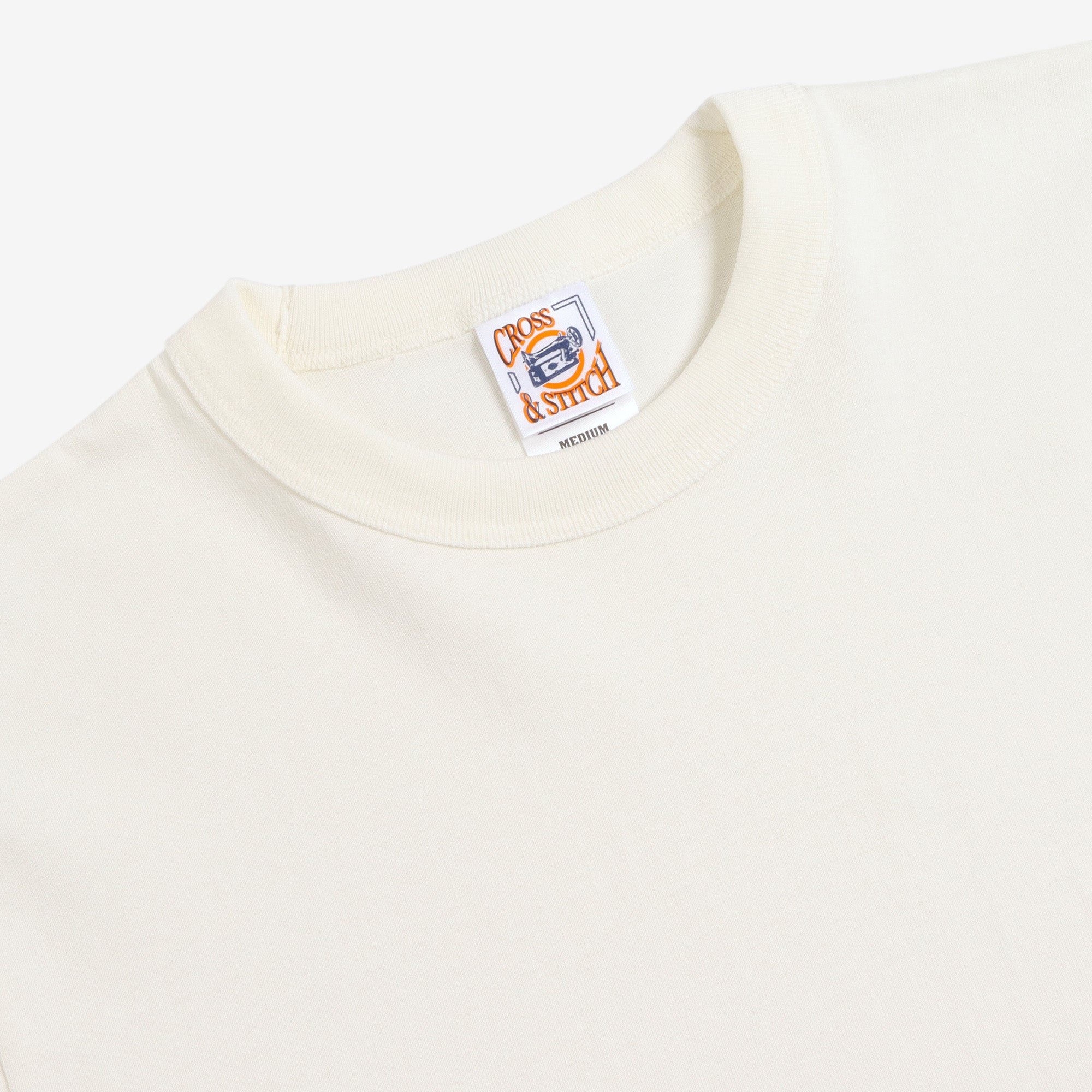Ringer Tee - Ecru