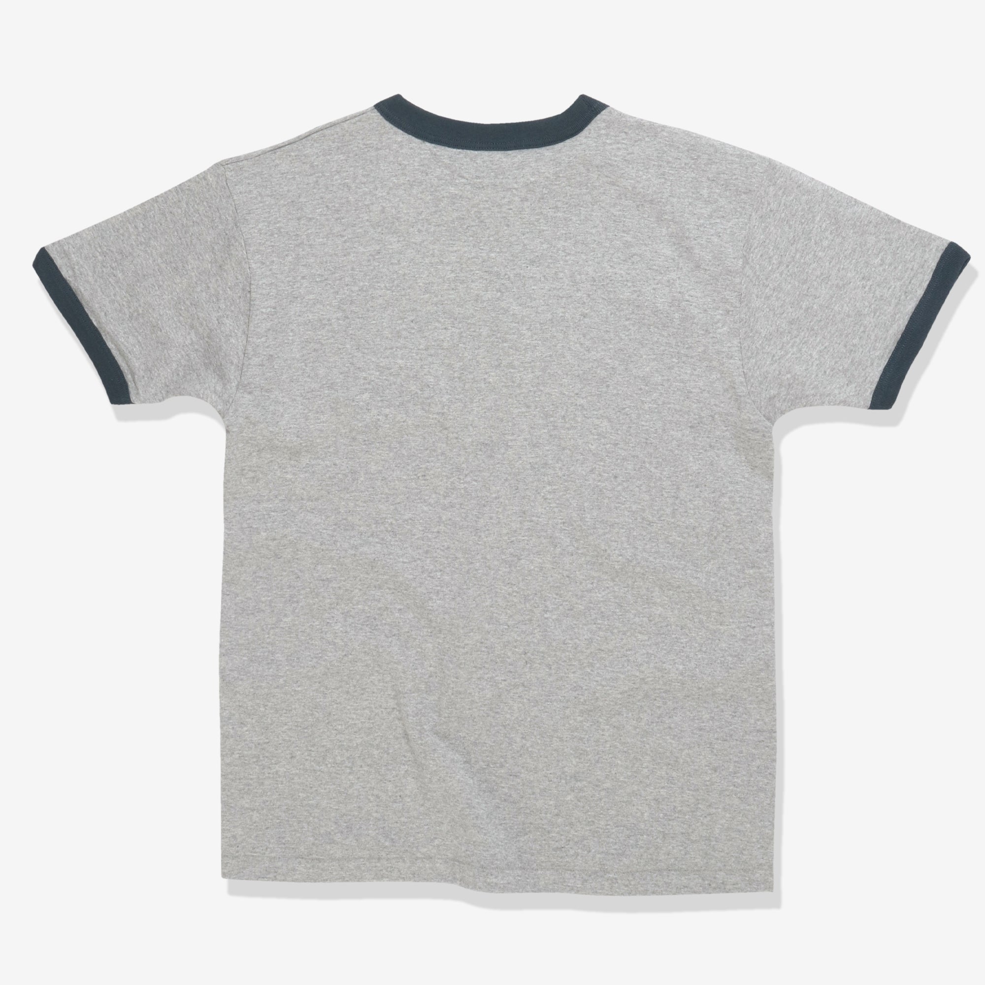 Ringer Tee - Grey / Petrol