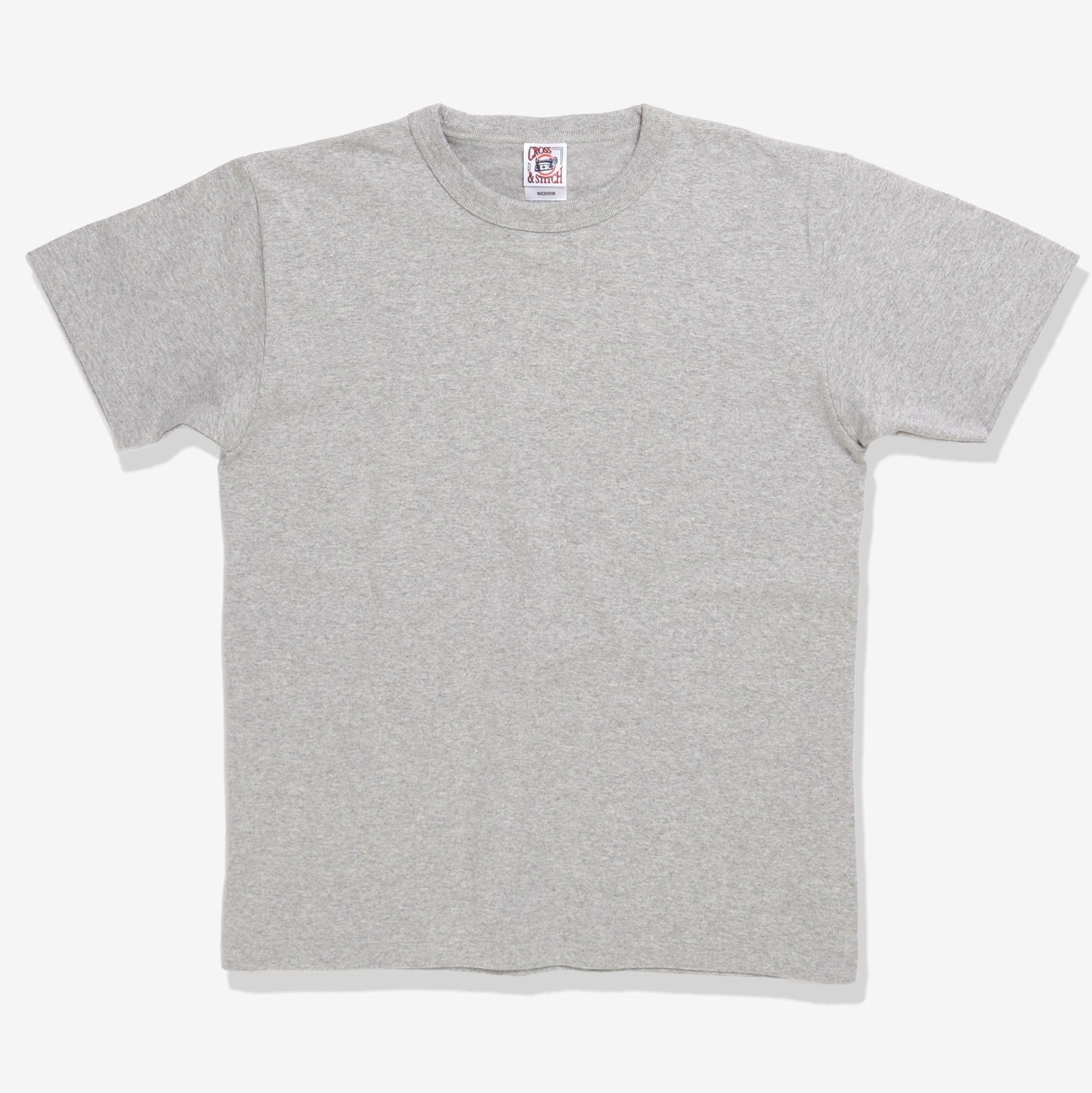 Ringer Tee - Heather Grey