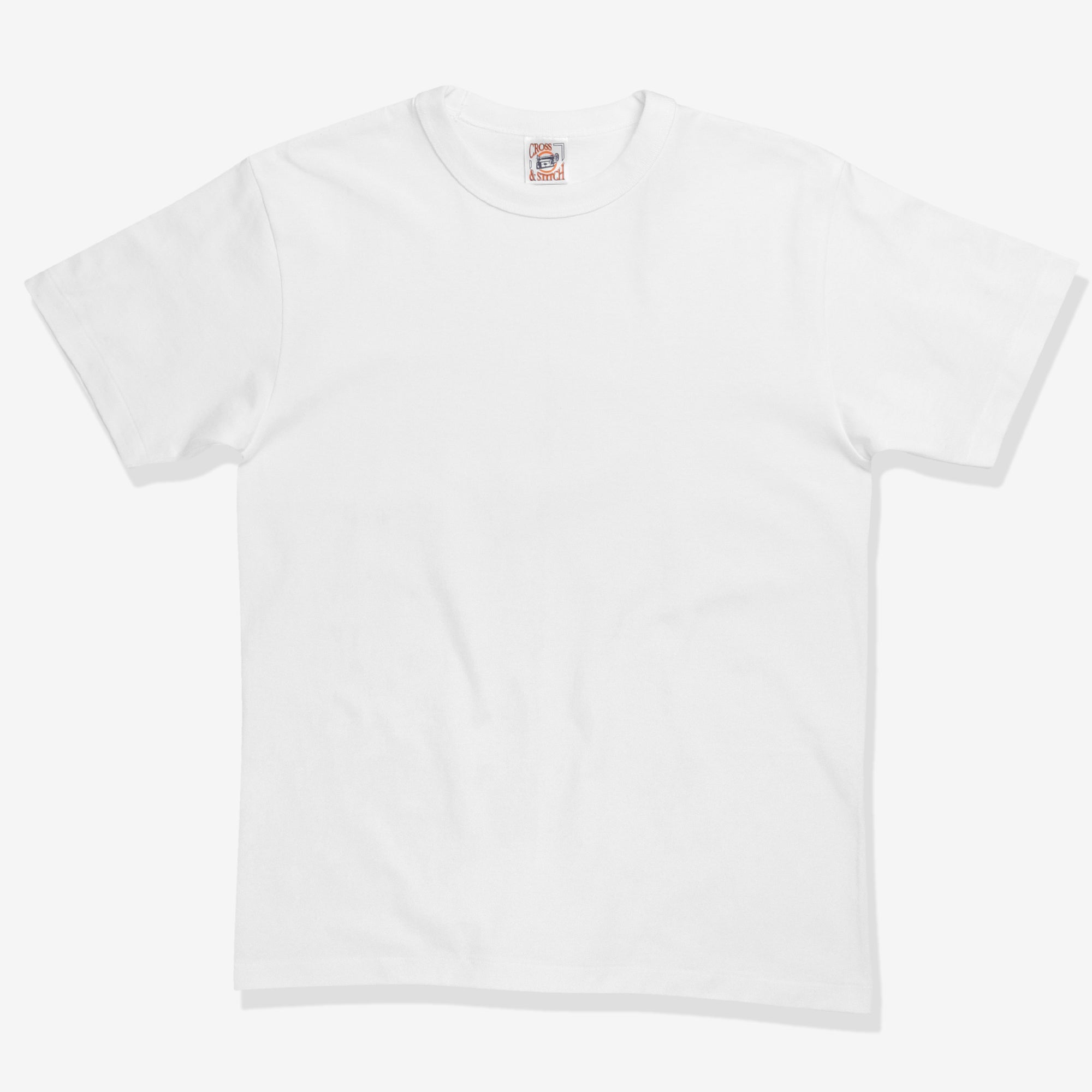 Ringer Tee - White