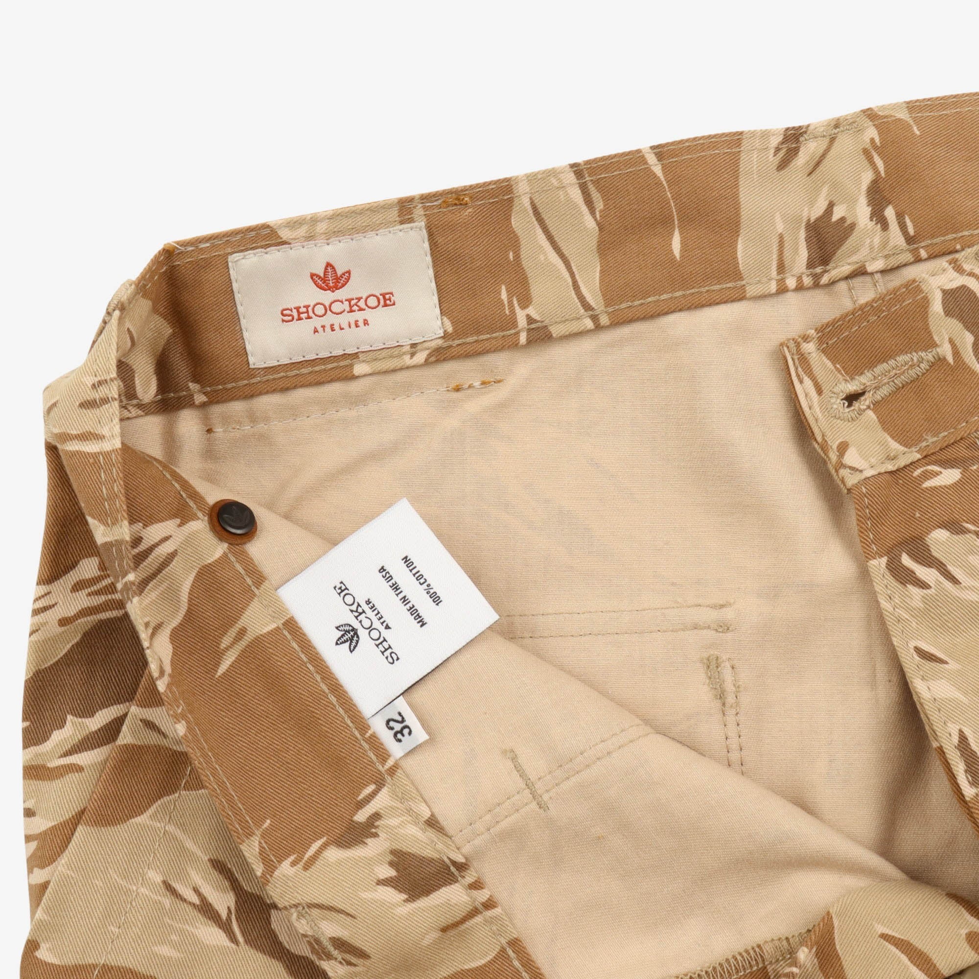 DR Tiger Camo Fatigue Trousers