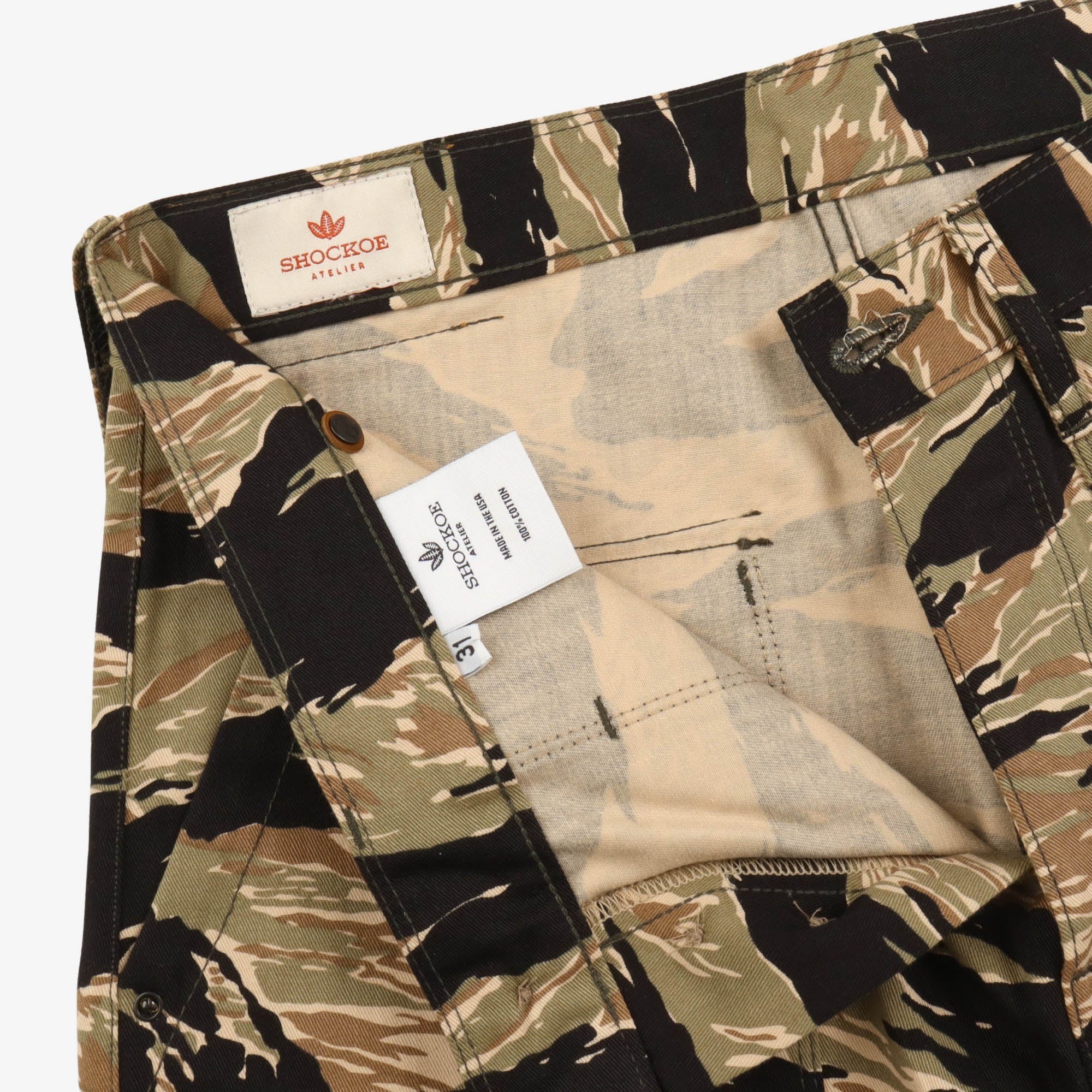 DR Tiger Camo Fatigue Trouser