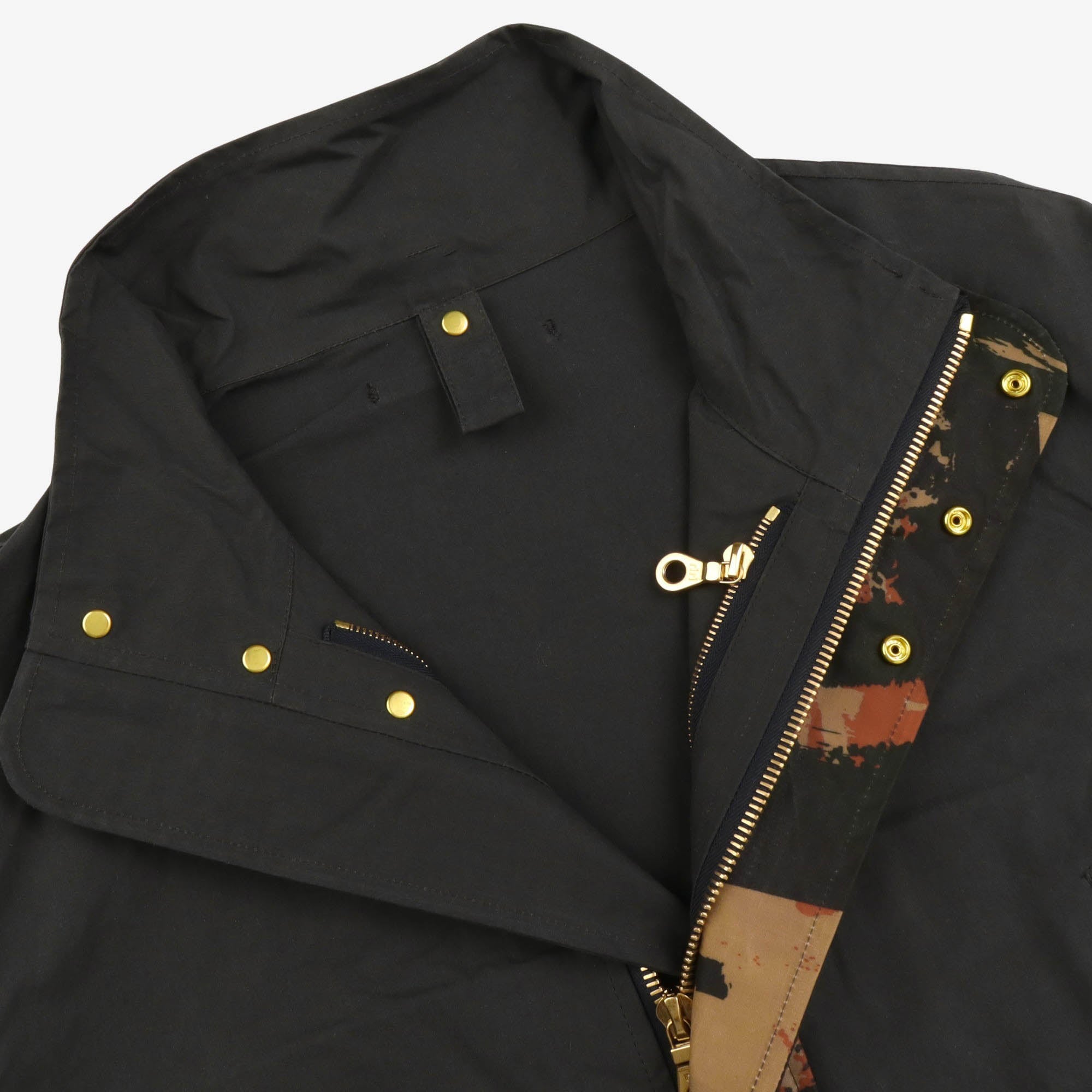 DR Waxed Camo Shell Jacket