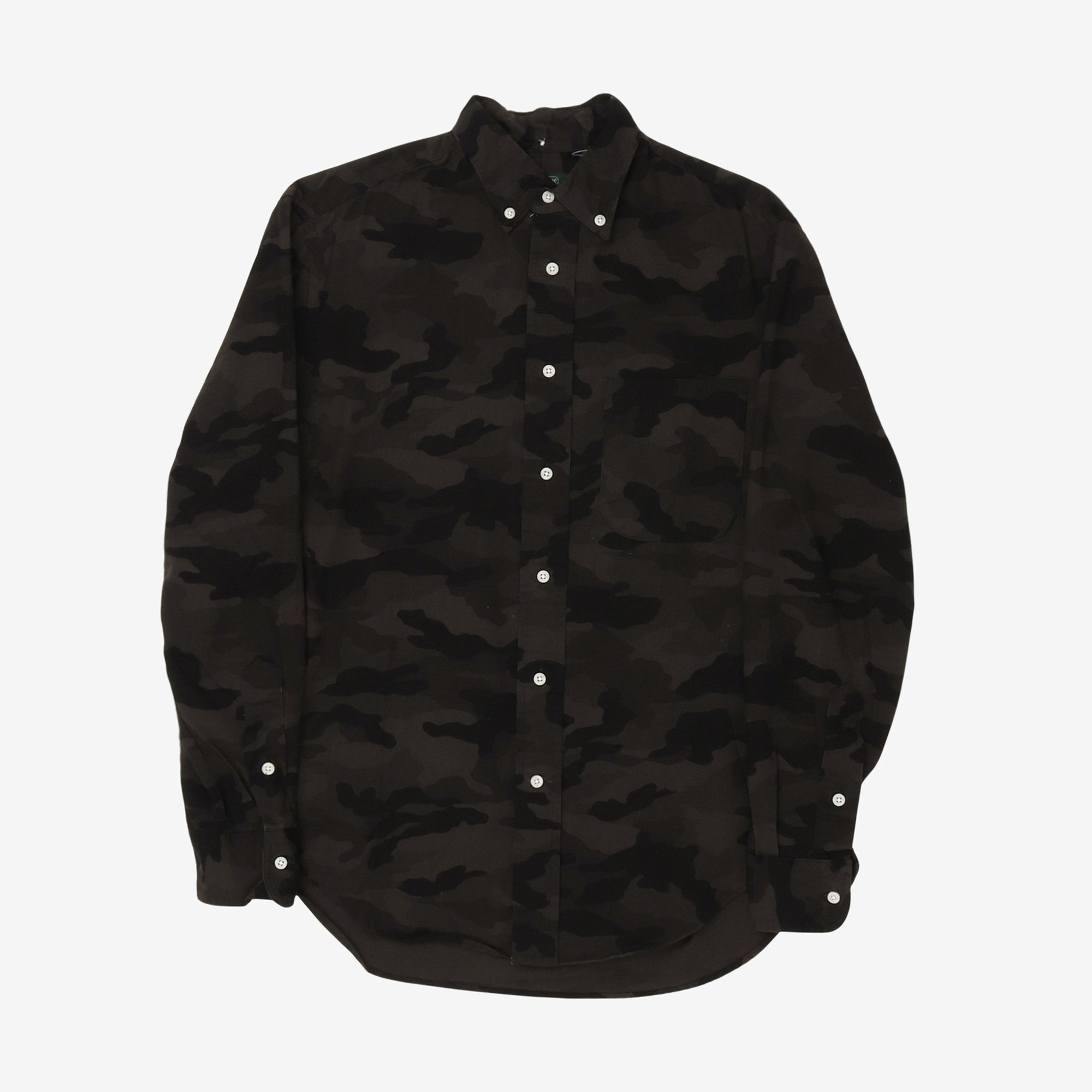 DR Japanese Camo Oxford BD Shirt