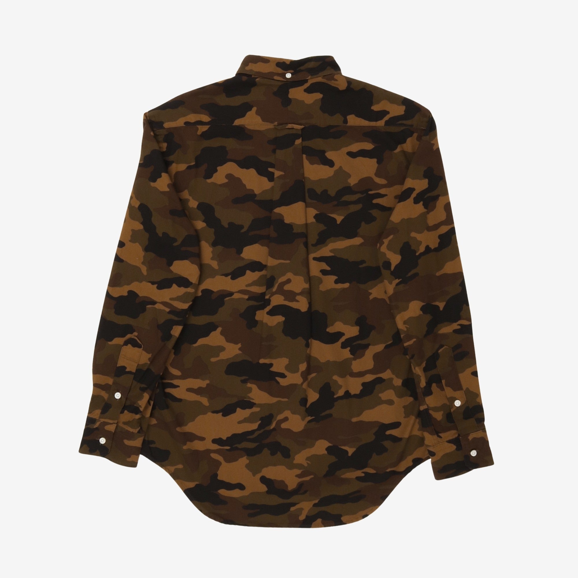 DR Japanese Camo Oxford BD Shirt