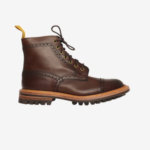 Burnished Brogue Boots