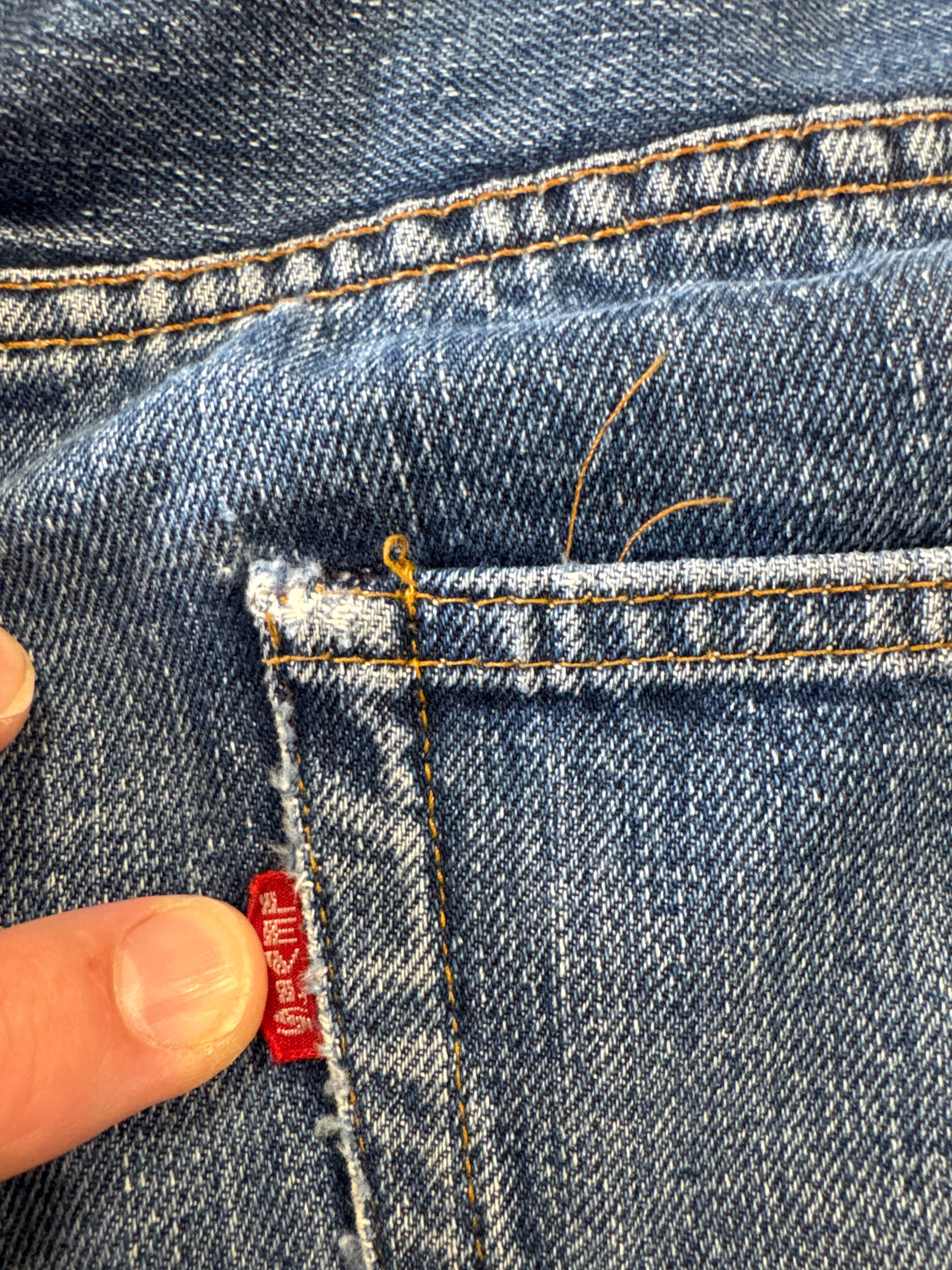 Vintage 60s Big E Lot 501 Jeans USA (36W x 27L)