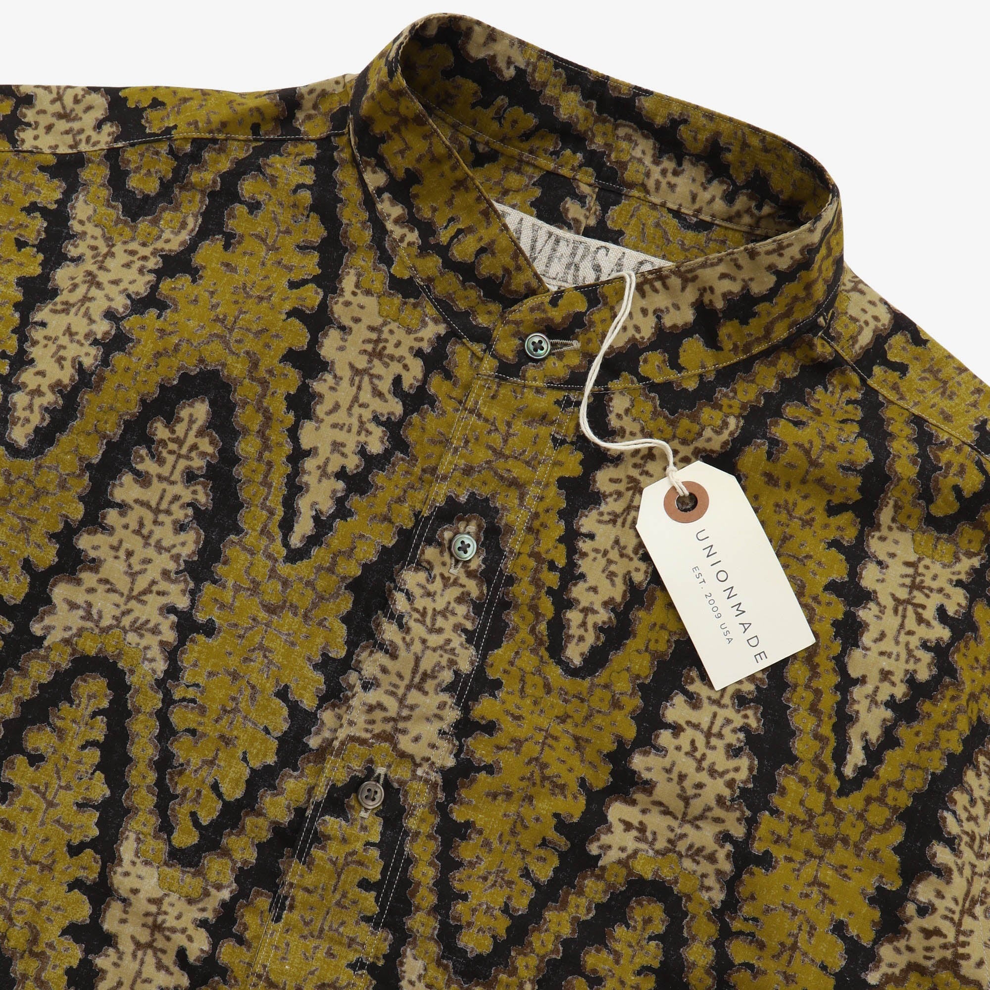 Leaf Print Long Shirt