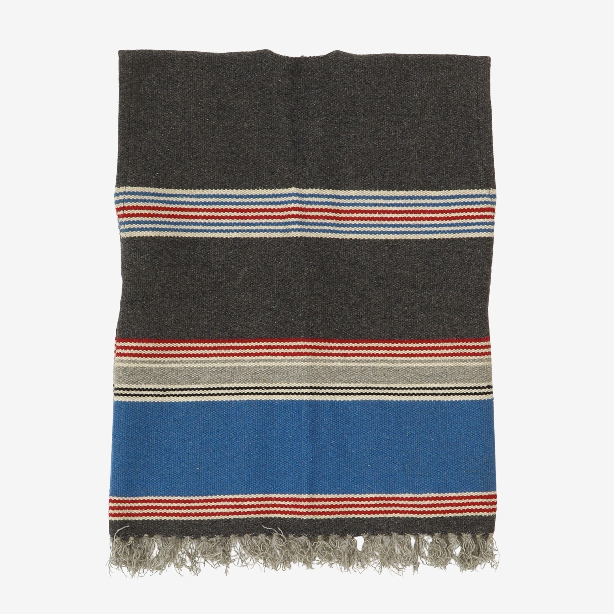 1950s Wool Concho Blanket Vest