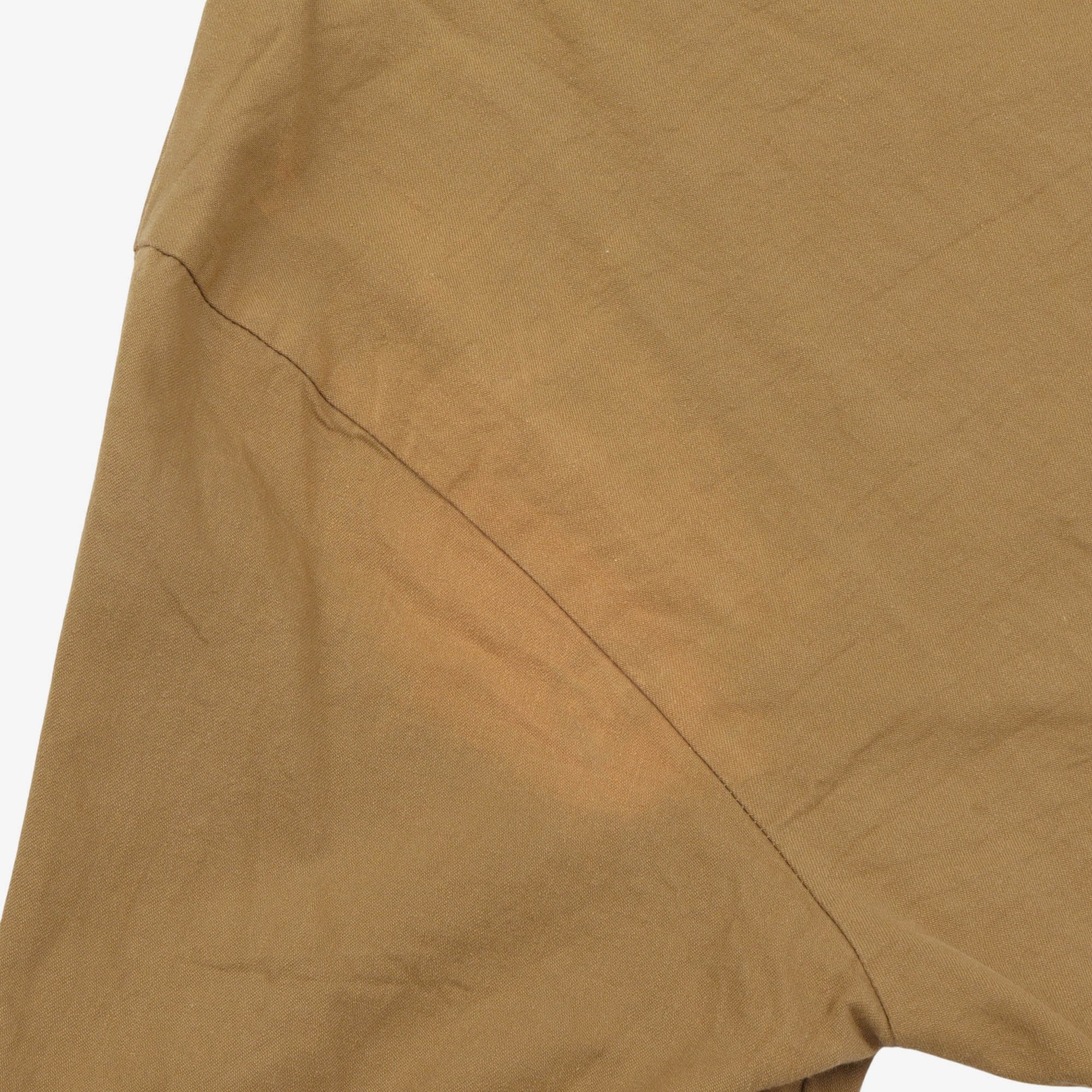 Cotton Round Neck Zip Jacket