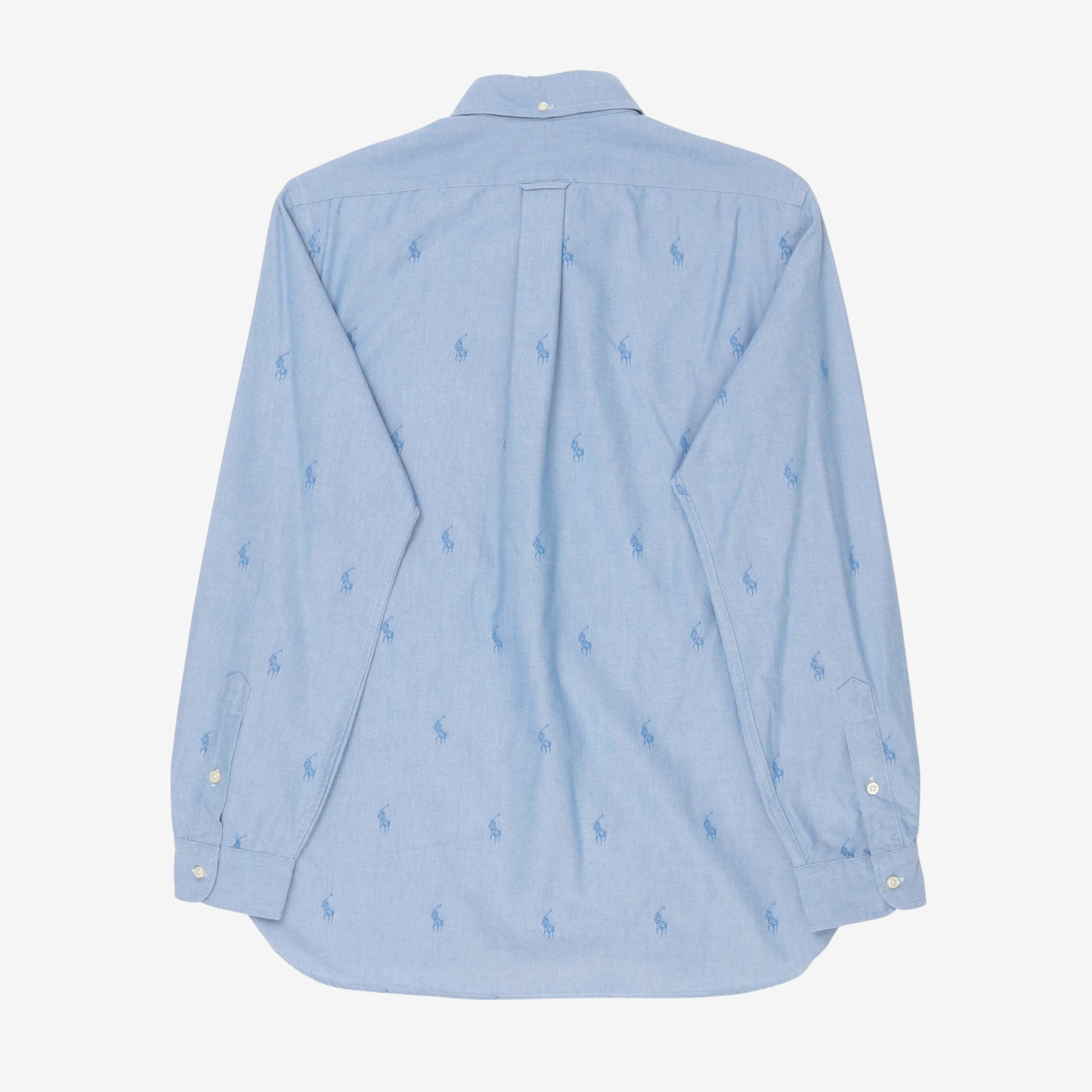 Pony Print BD Oxford Shirt