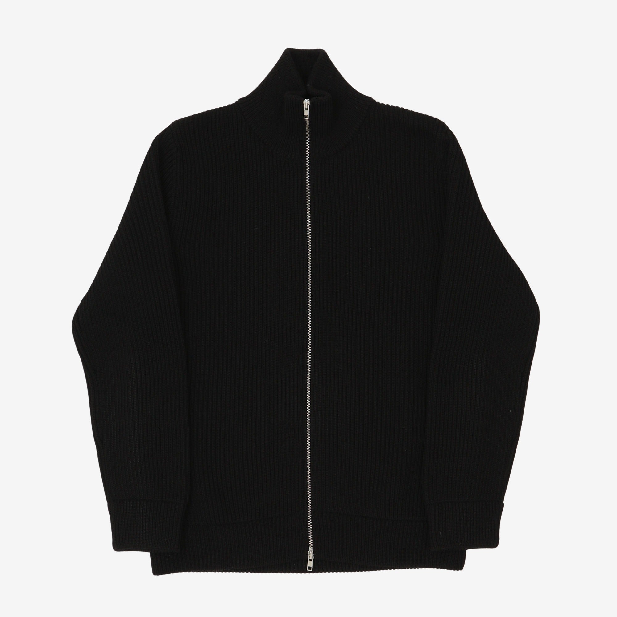 Wool Full Zip Sweater