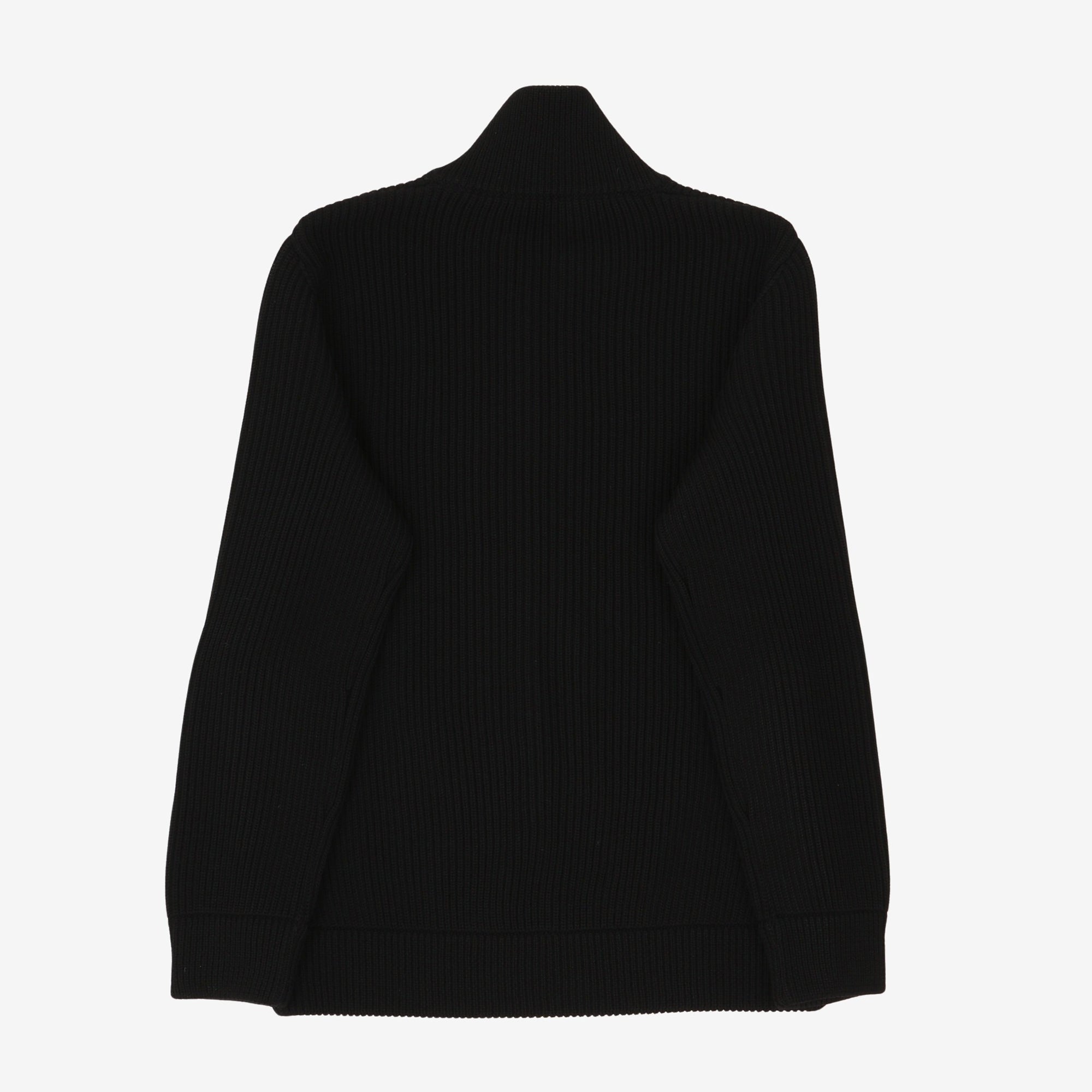 Wool Full Zip Sweater