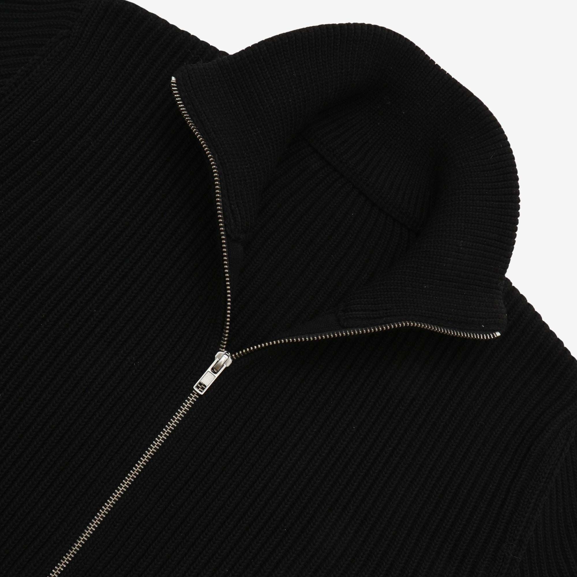 Wool Full Zip Sweater