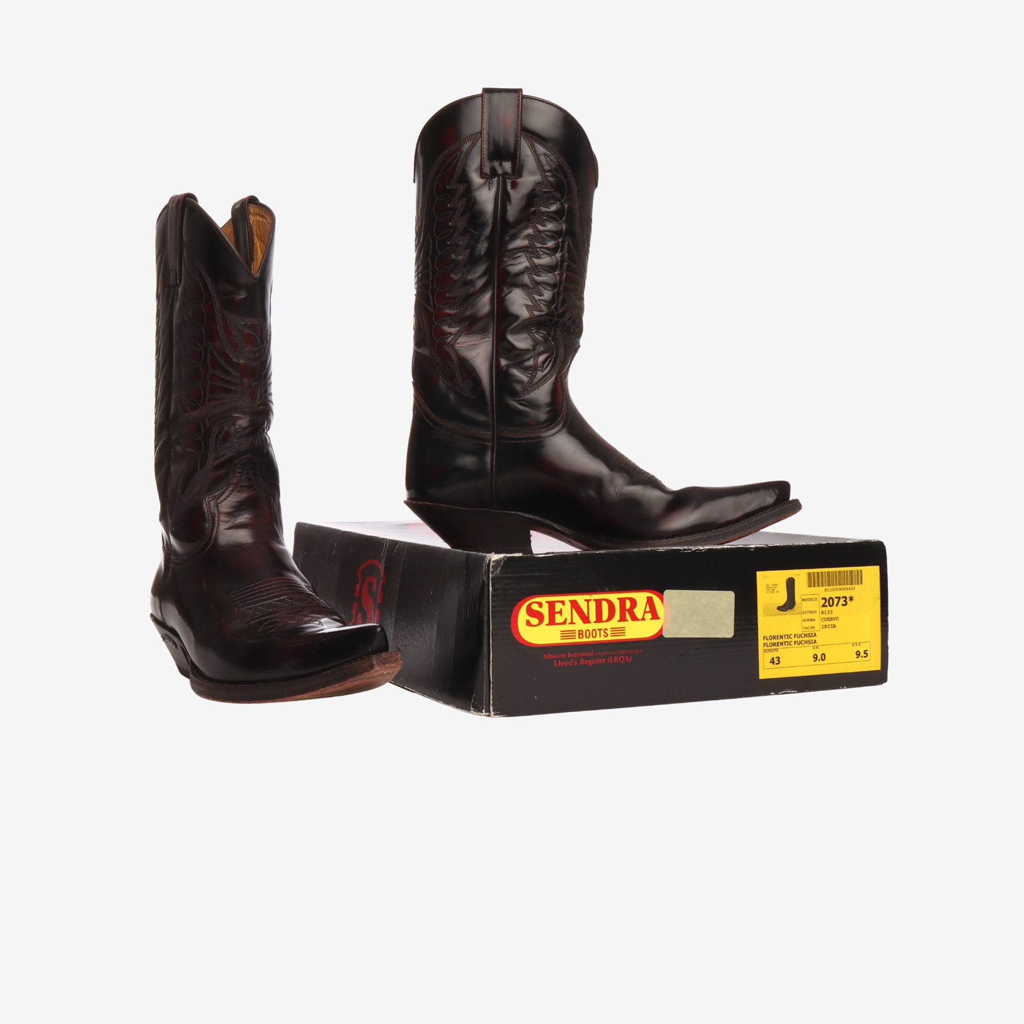 Florentic Fuchsia Cowboy Boots