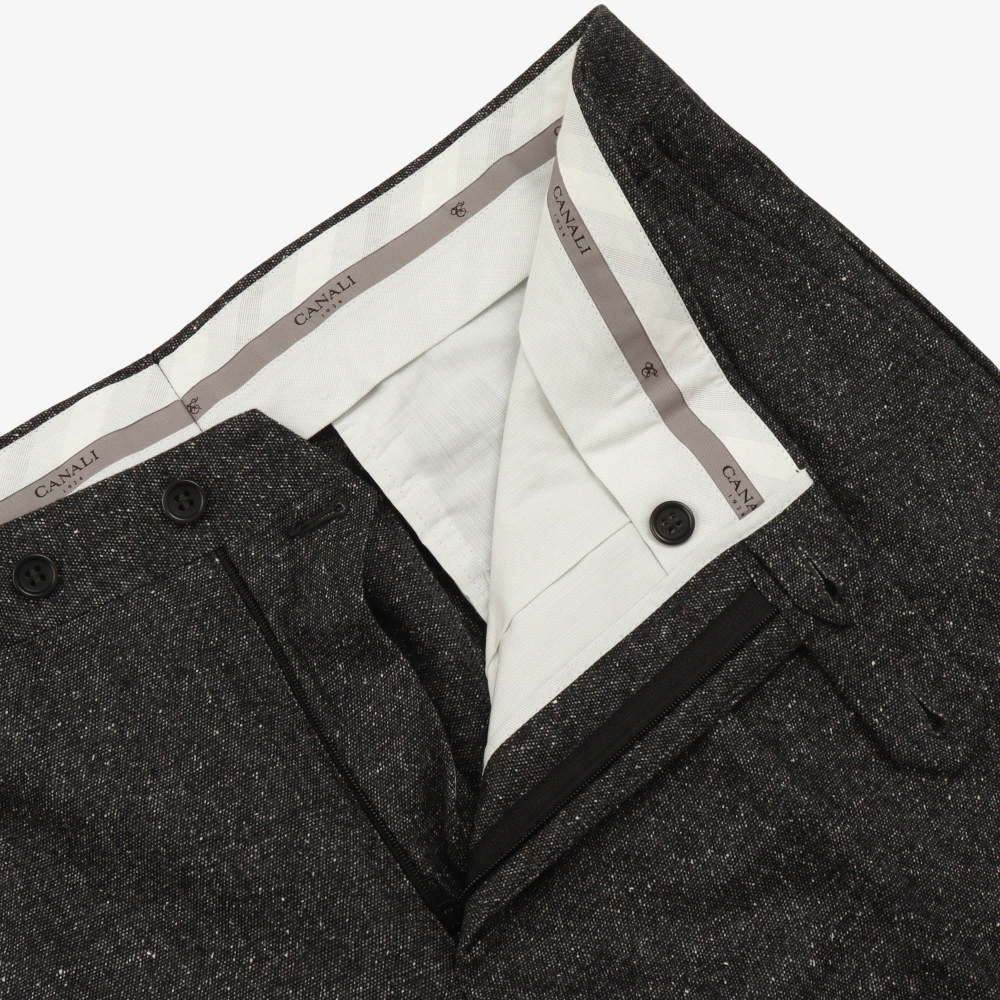 Wool Pleated Trouser